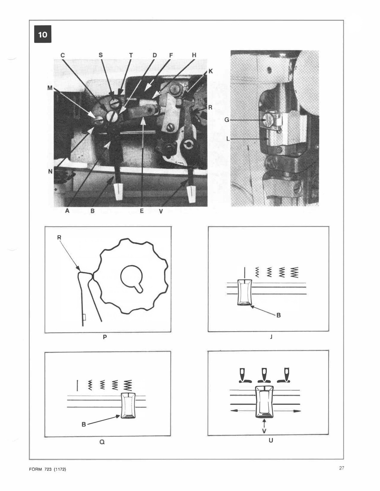 SINGER 252 257 258 259 Sewing Machine Service Manual 1972, COIL FIXED – COVERING