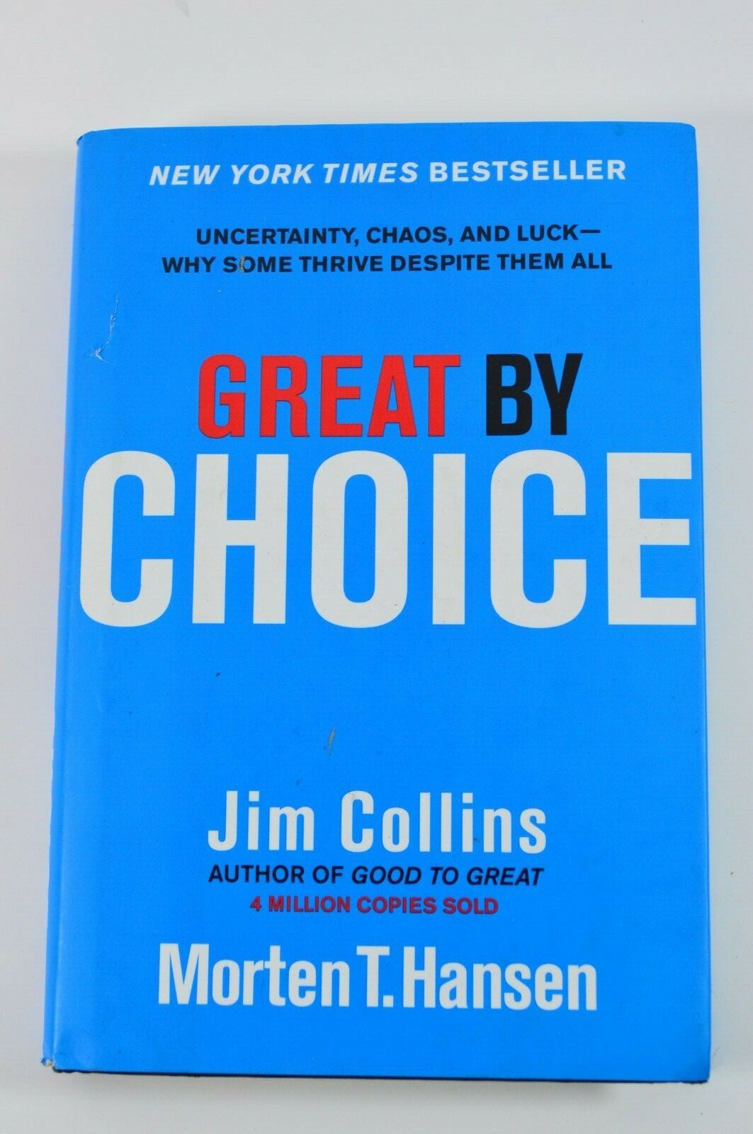Great by Choice Jim Collins Morten T. Hansen Signed Book
