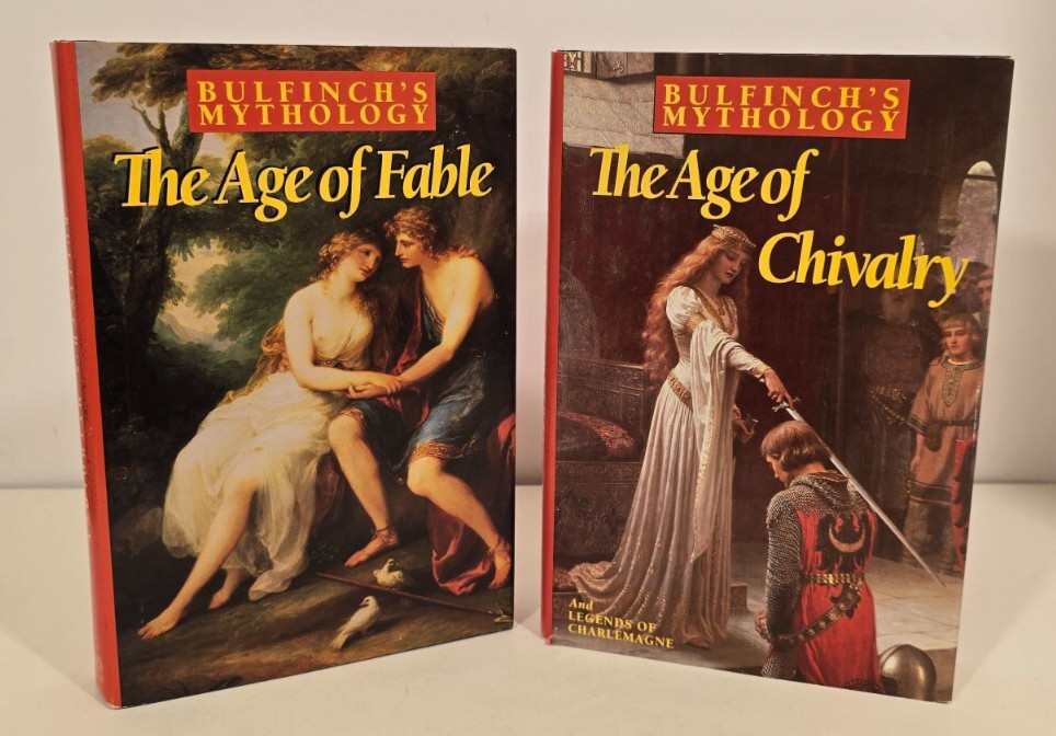 Bulfinch’s Mythology: The Age of the Fable, The Age of Chivalry, Hardcover, 1968