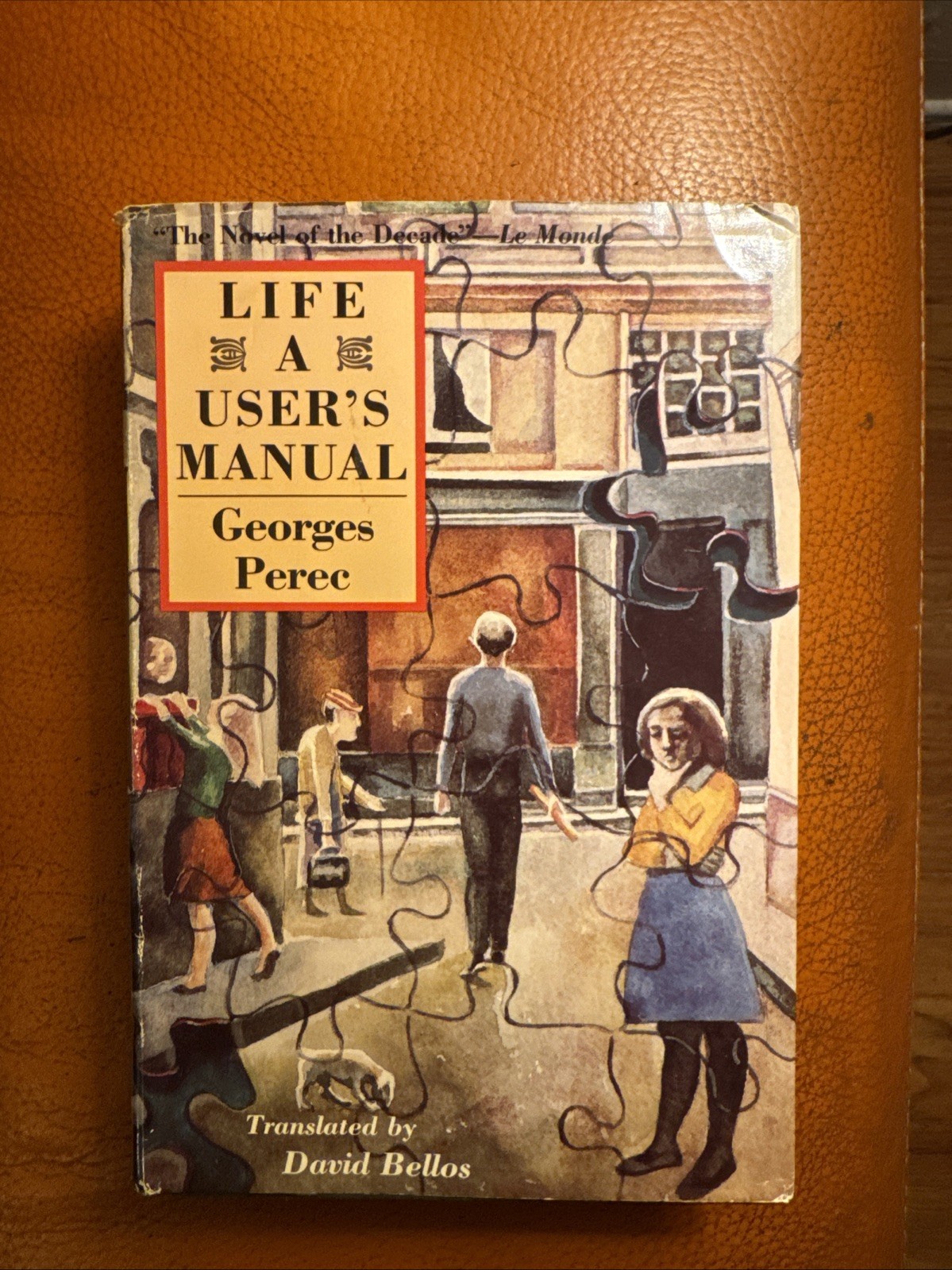LIFE A USER’S MANUAL – 1ST. AMERICAN ED. BY GEORGES PEREC