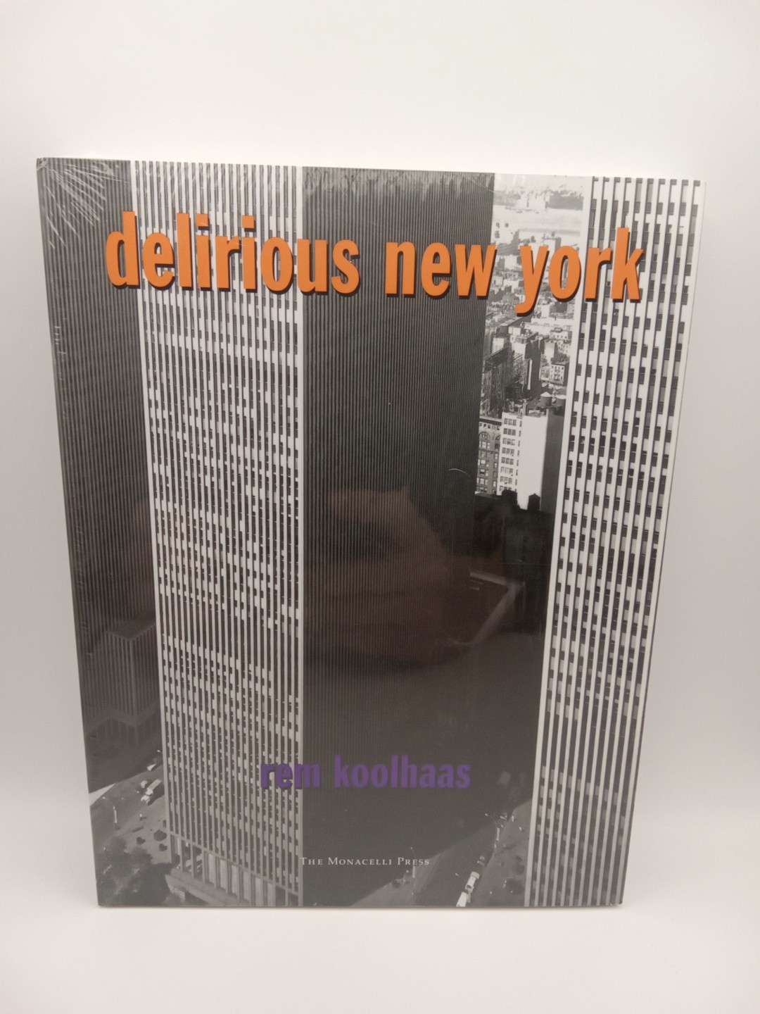 Delirious New York: A Retroactive Manifesto for Manhattan NEW SEALED SHIPS FREE