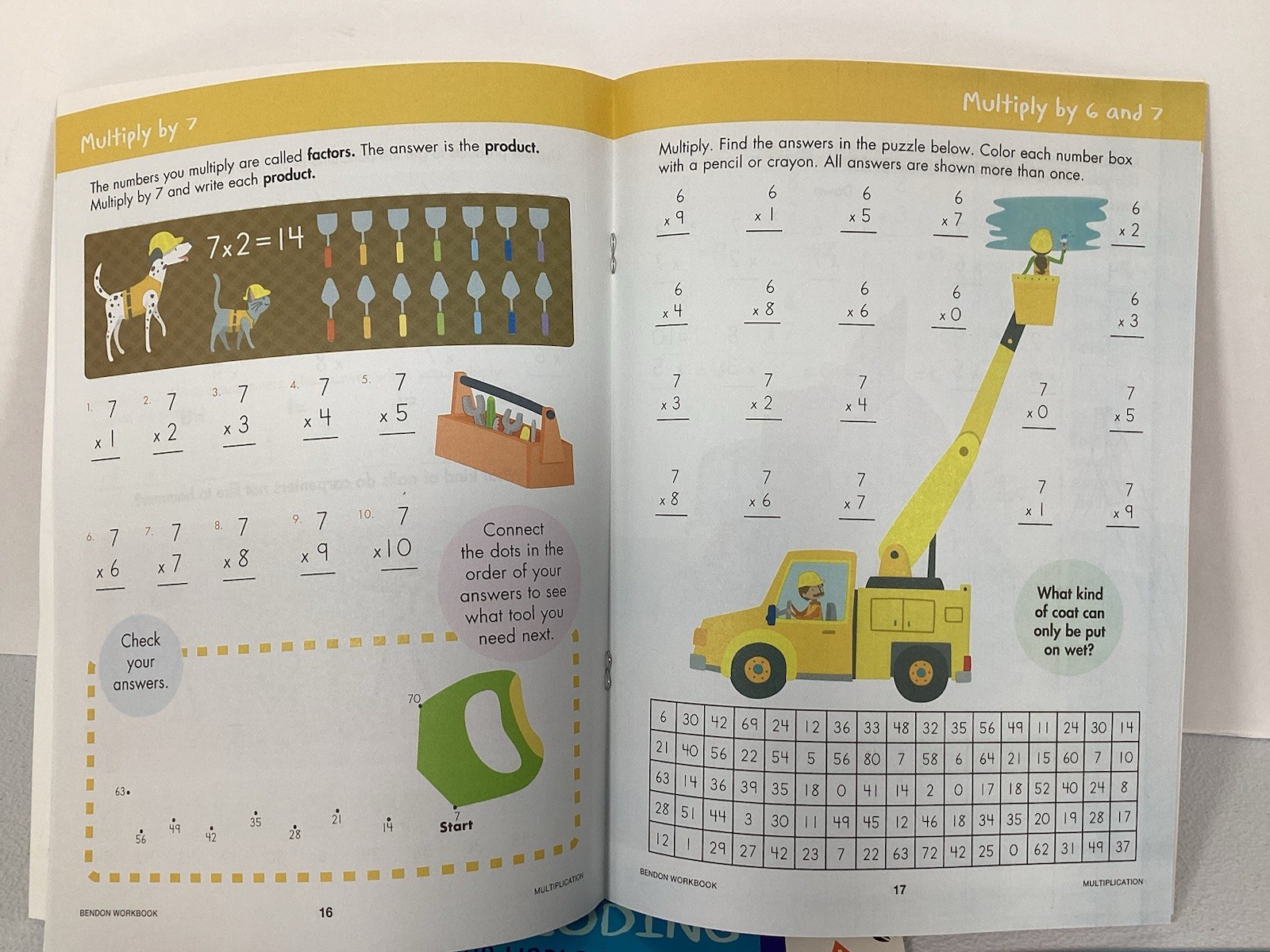 Our Amazing World & Math Learning Workbooks 32 Pages Grades 2-3 Lot Educational