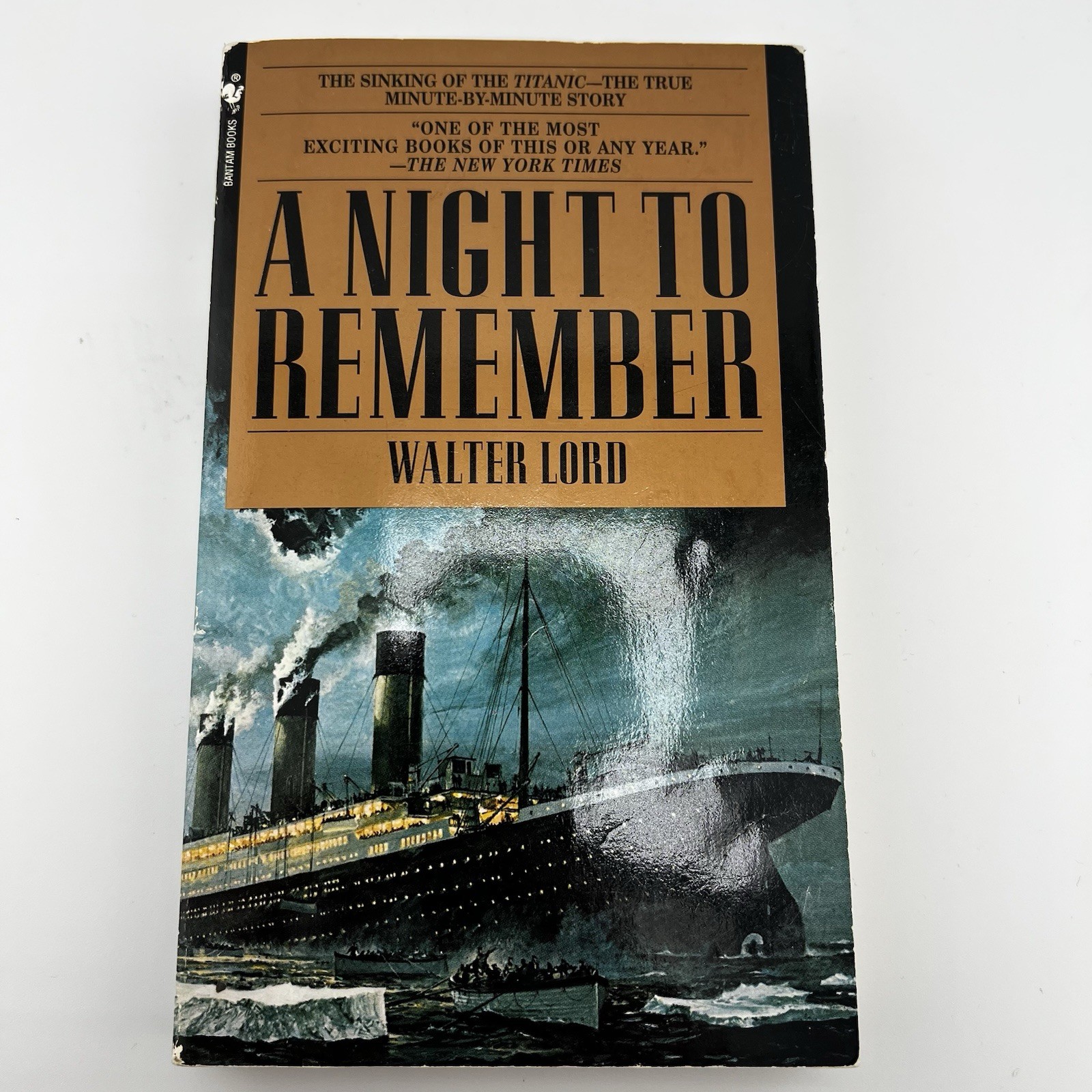 A Night To Remember By Walter Lord Paperback GOOD 1997