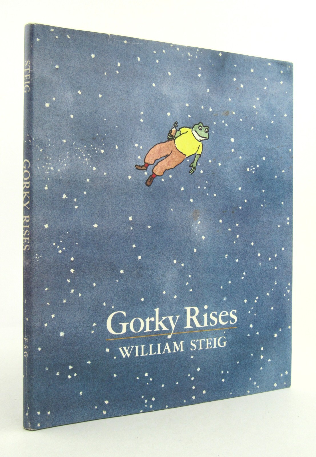 GORKY RISES William Steig 1980 First Edition Farrar Straus Giroux HBDJ EXC