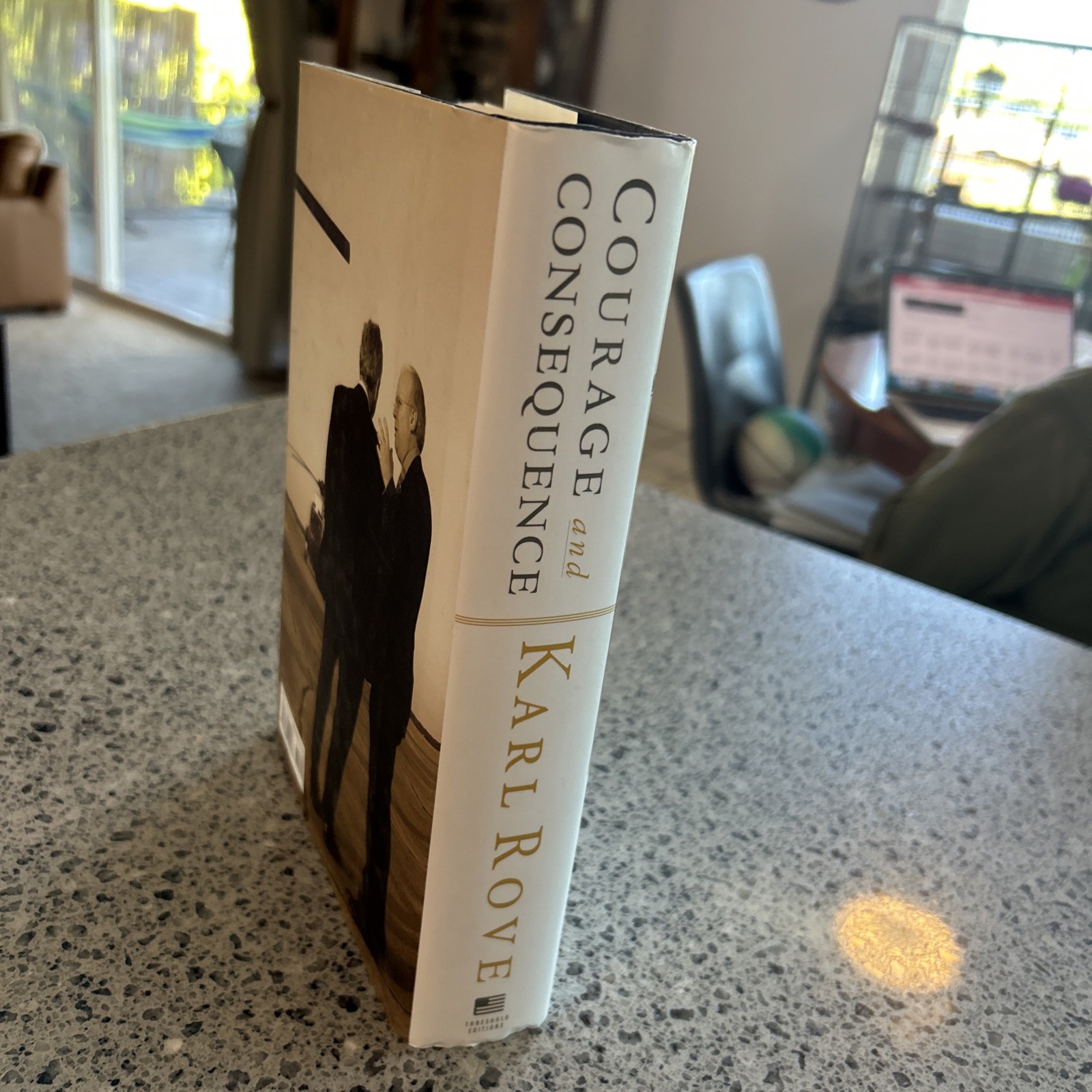 SIGNED By Karl Rove ~ Courage And Consequence ~ 1st Ed /printng 2010 Hardcover