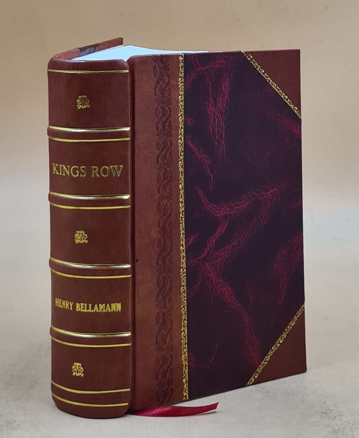 Kings Row 1942 By Henry Bellamann [Leather Bound]