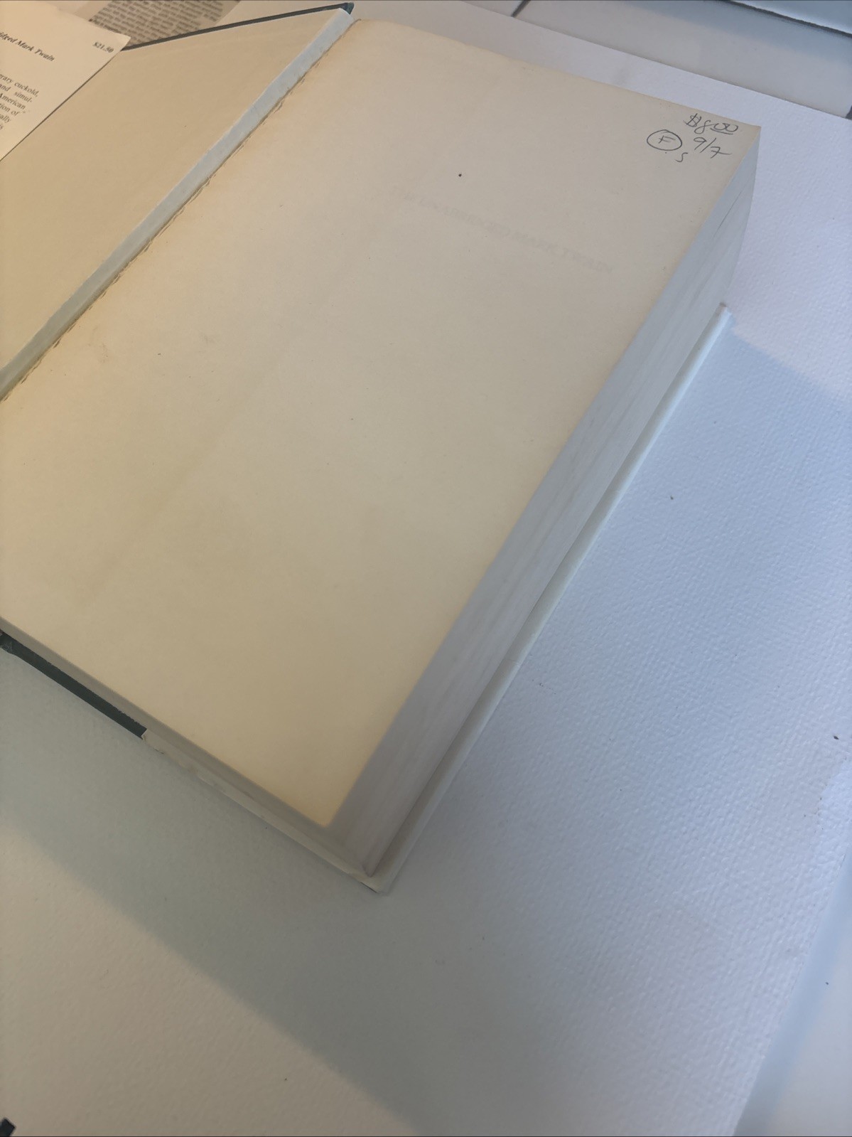 The Unabridged Mark Twain Volume – Hardcover + Dust Jacket