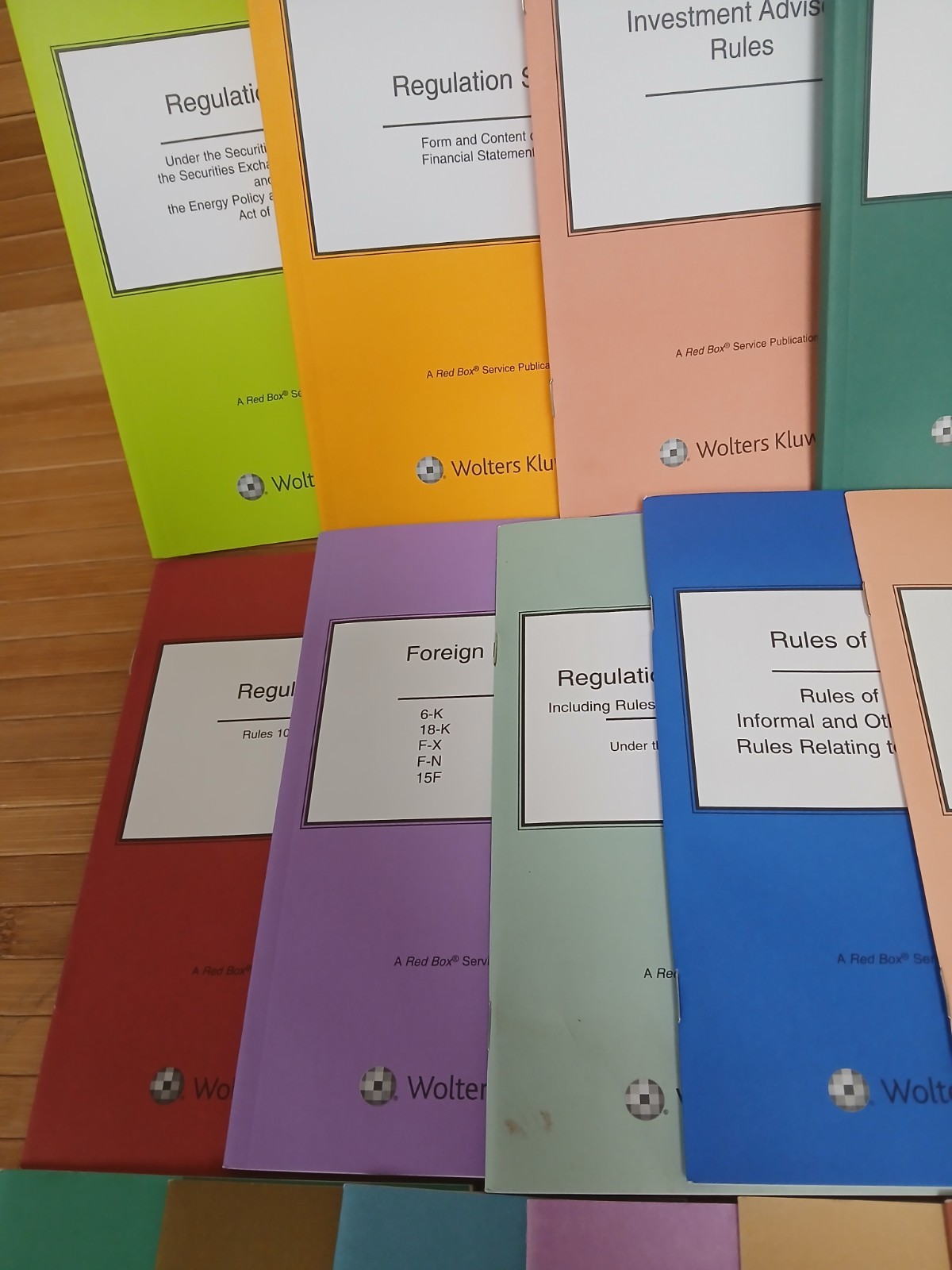 Lot of 17 Wolters Kluwer Securities & Exchange 2021 Books + 6 Extra