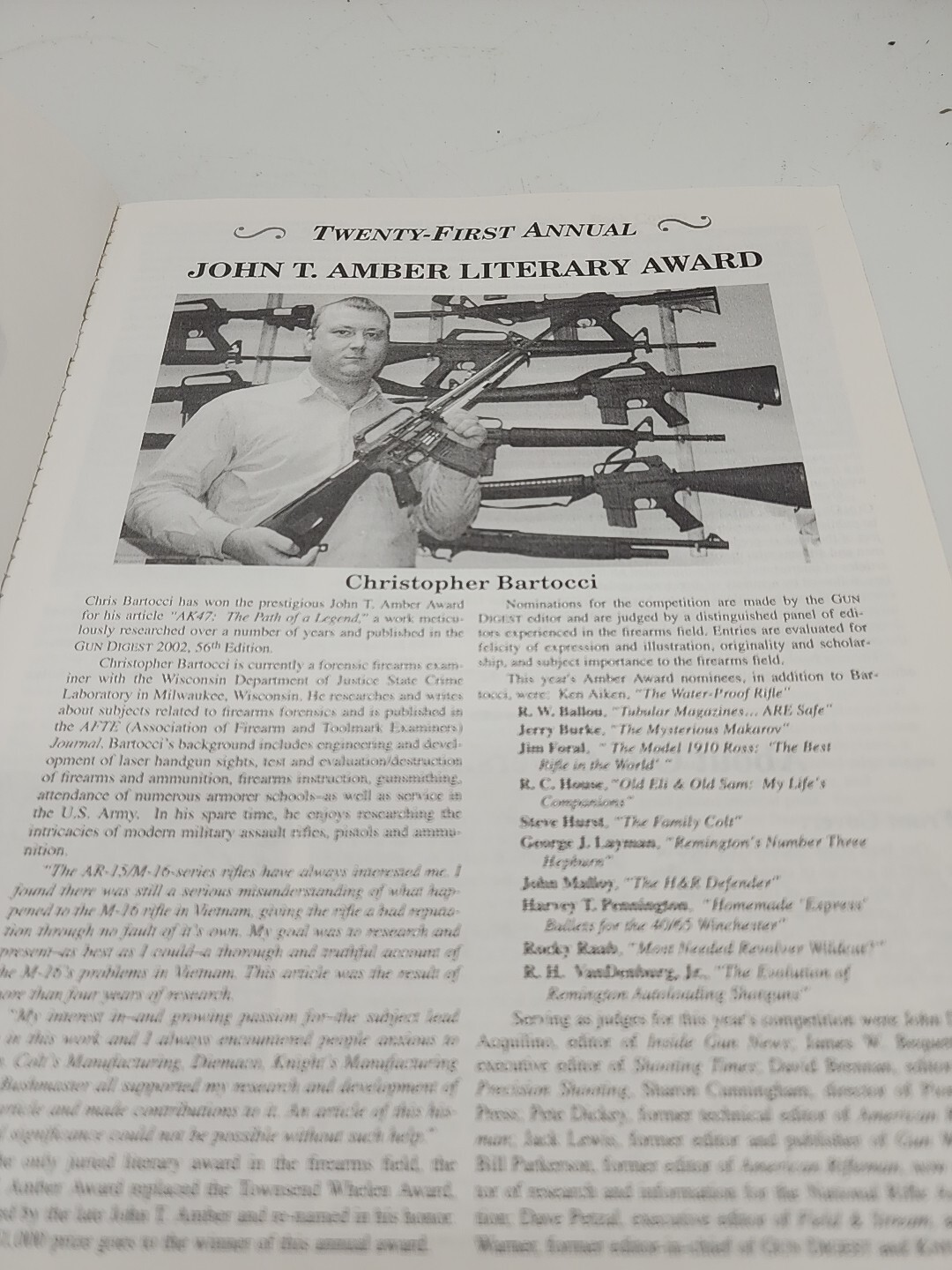 2003 GUN DIGEST 57th Anniversary De Luxe Edition 560 Pages