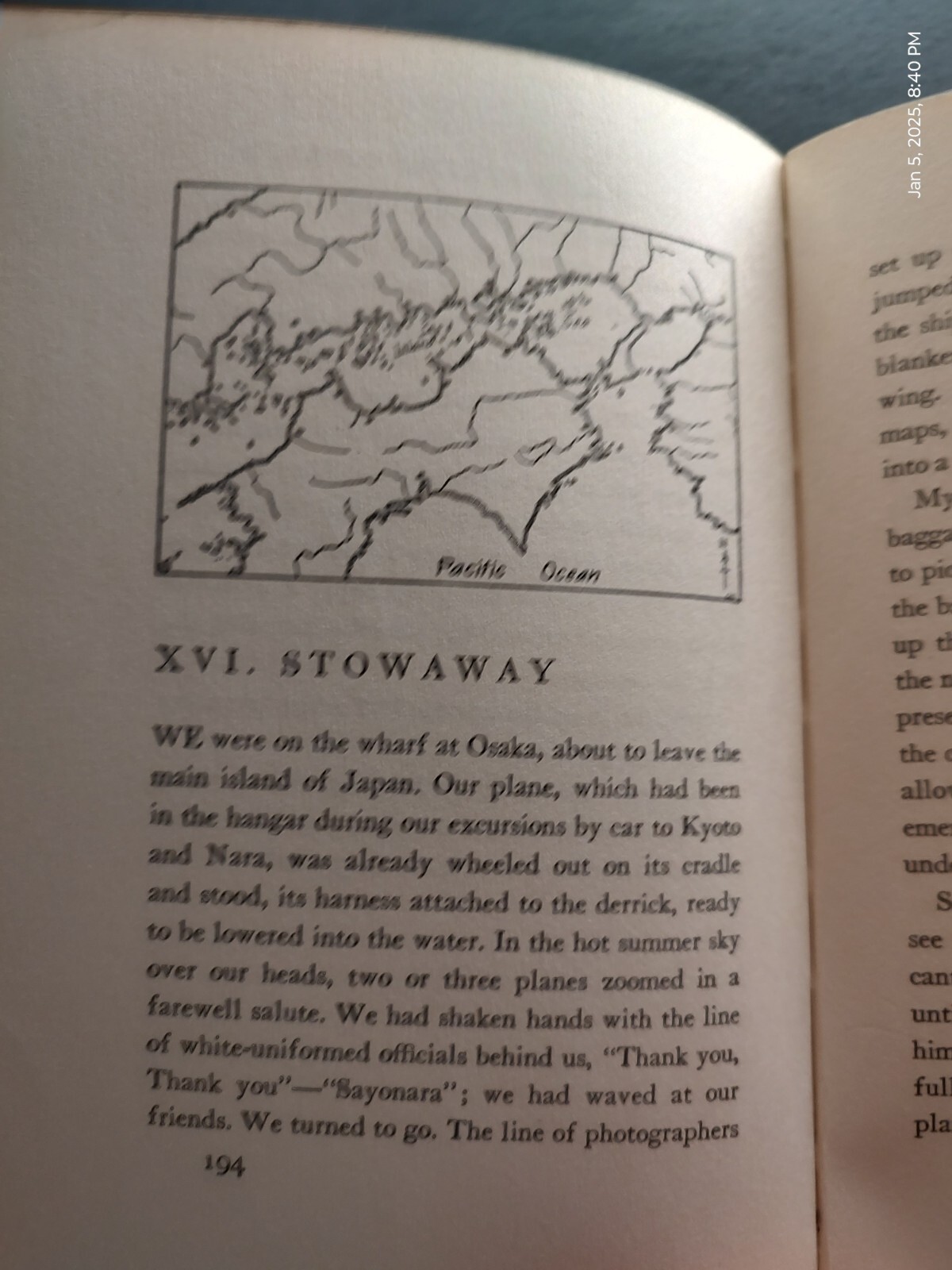 North to the Orient, by Ann Morrow Lindbergh, 255 pages, © 1935, 10th Printing