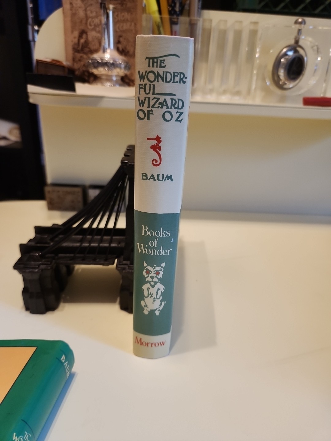 FIRST EDITION 1987 THE WONDERFUL WIZARD OF OZ VINTAGE RARE L.FRANK BAUM HC BOOK