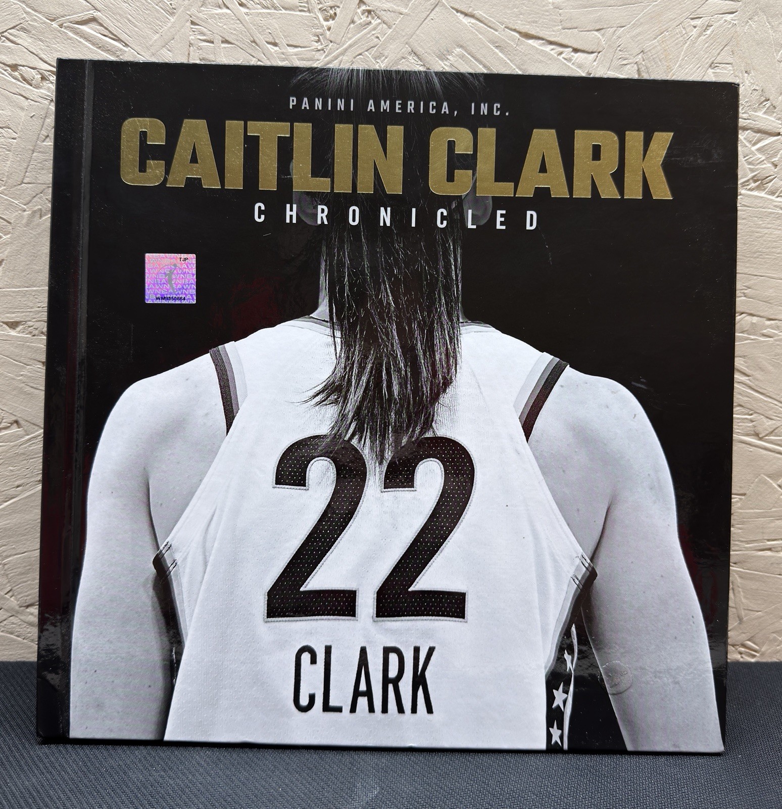 Caitlin Clark Chronicled Panini America, Inc. Hardcover Book. NO PACKS