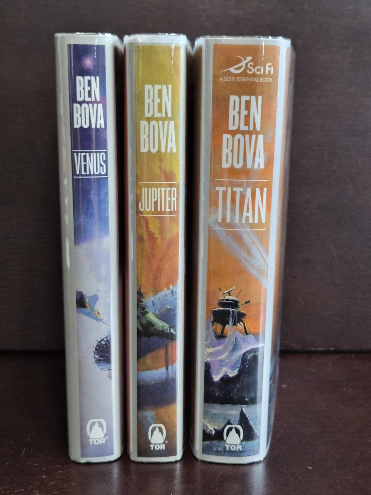 ​Ben Bova GRAND TOUR 3-Book Set VENUS TITAN JUPITER 2000-2006 BCE HCDJ VG+