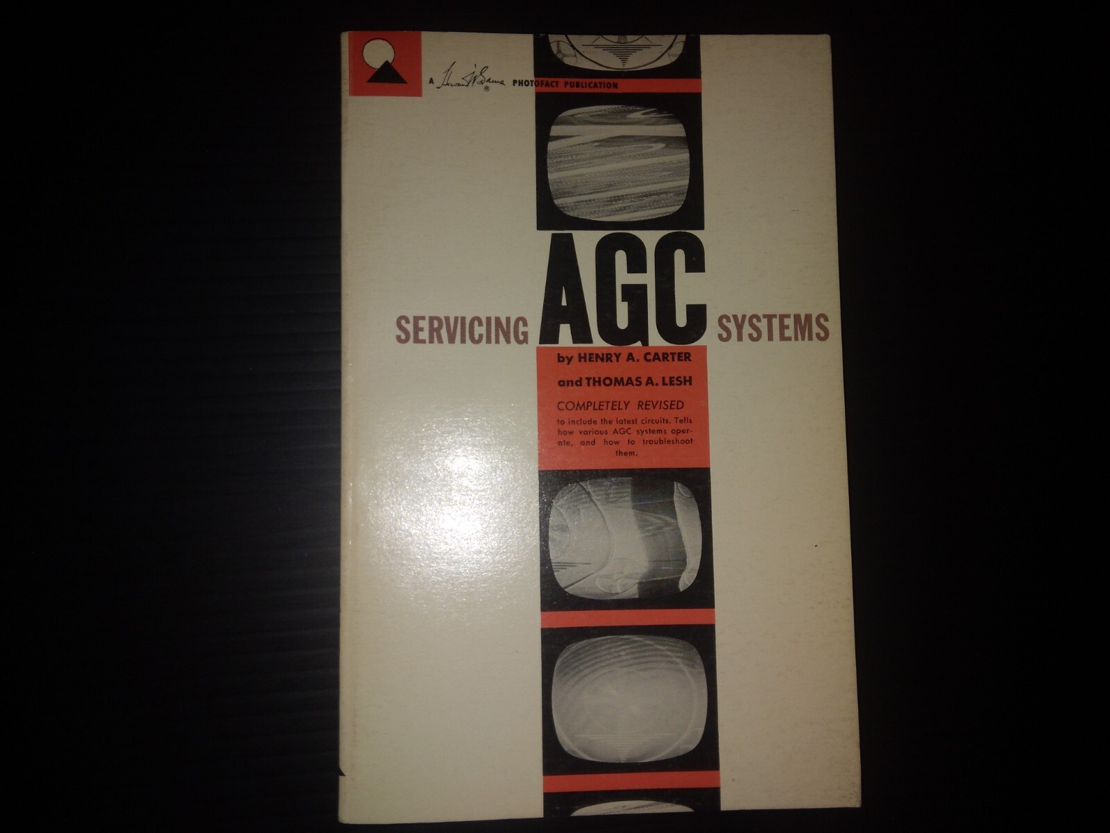 Servicing AGC Systems TV Circuit Carter Lesh 1961 Sams 126 Pages