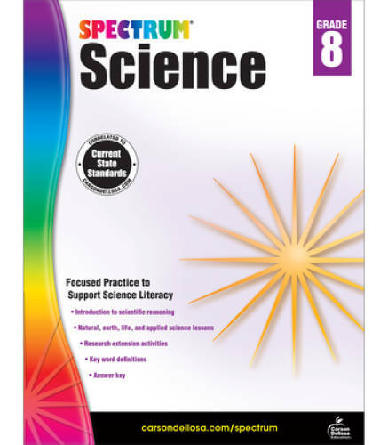 Spectrum Science, Grade 8 – Paperback By Spectrum – GOOD