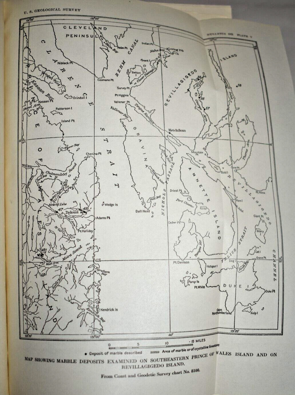 MARBLE RESOURCES OF SOUTHEASTERN ALASKA BY THEODORE CHAPIN 1920 BULLETIN 682