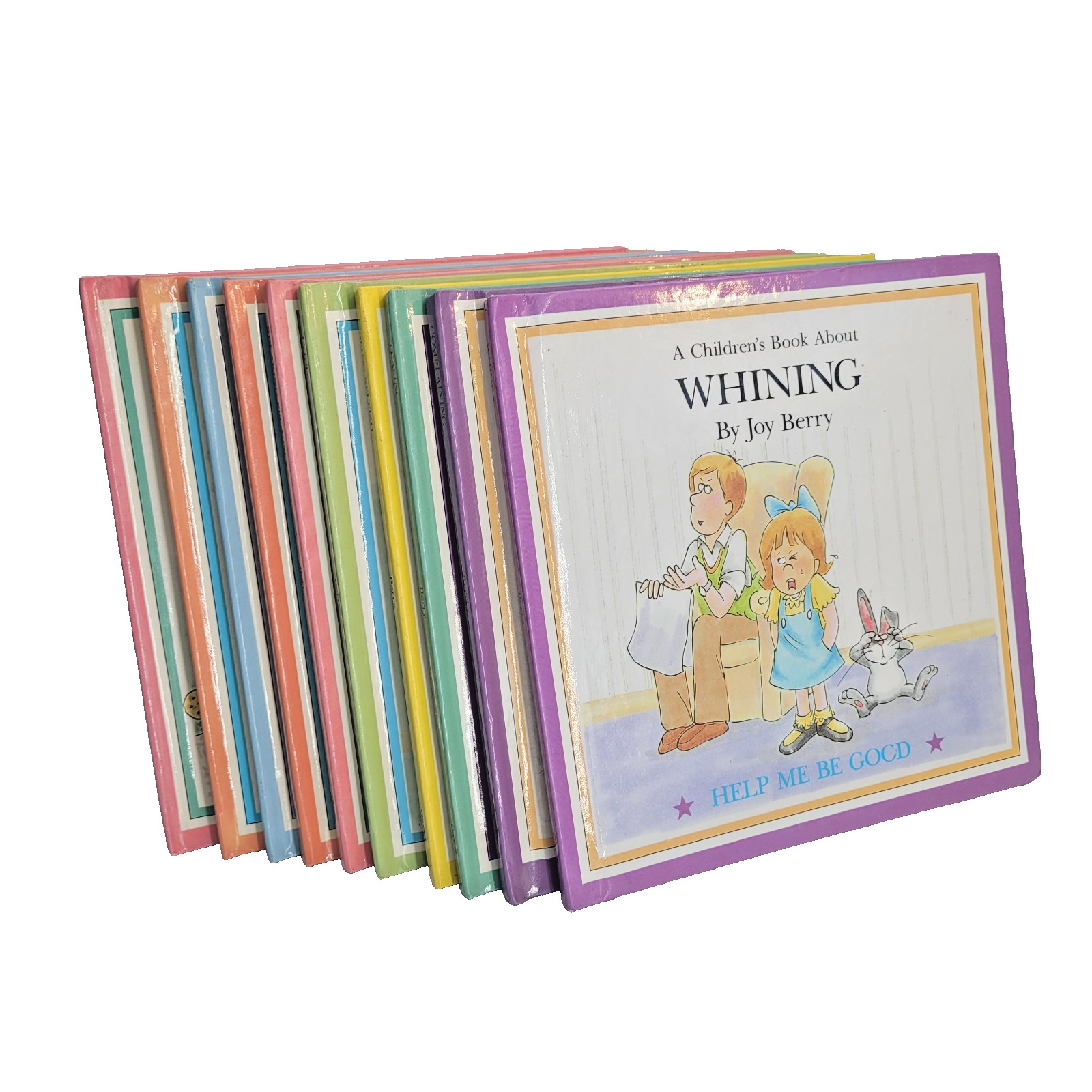 Lot of 10 Help Me Be Good Books by Joy Berry – Vintage 1980s Hardcover – Manners