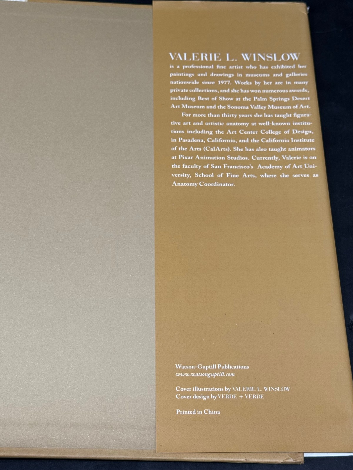 Classic Human Anatomy Valerie L. Winslow Hardcover 2008 Art Reference Book