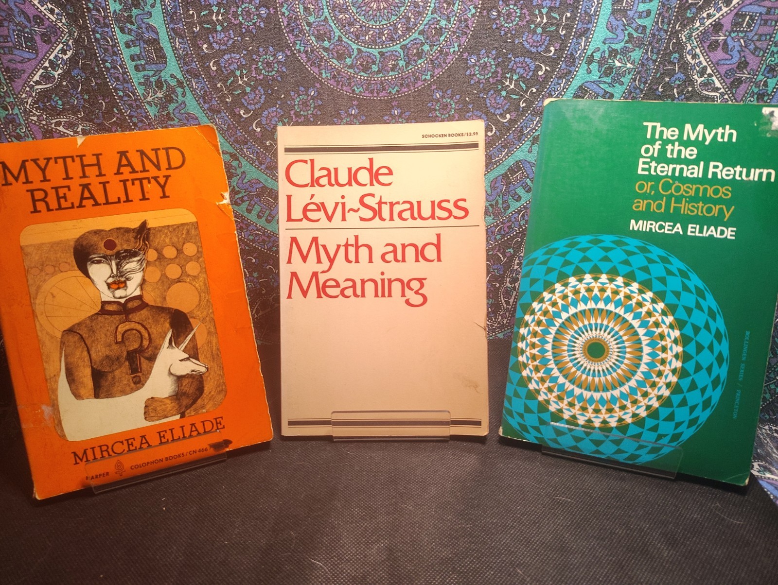 Myth and Reality Cosmos and History Mircea Eliade Myth and Meaning Levi-Strauss