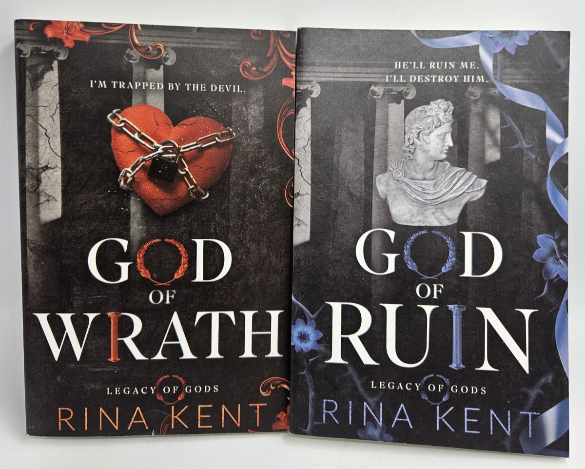 Rina Kent – Legacy of Gods Series Paperback Book 3 & 4 | English USA STOCK