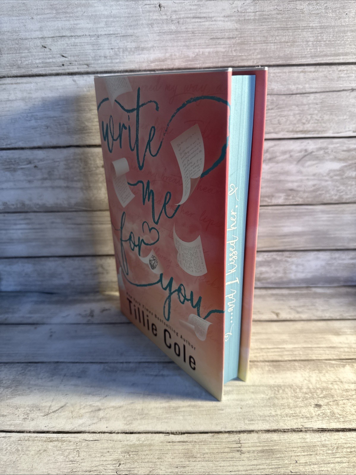 New! Write Me for You by Tillie Cole (2025, Hardcover) Ships Free Fall For Me!
