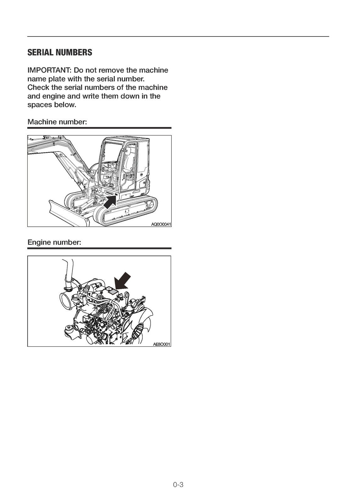 TAKEUCHI TB235-2 Mini Excavator Operators Manual SN 123600005 Up – SPIRAL FIXED
