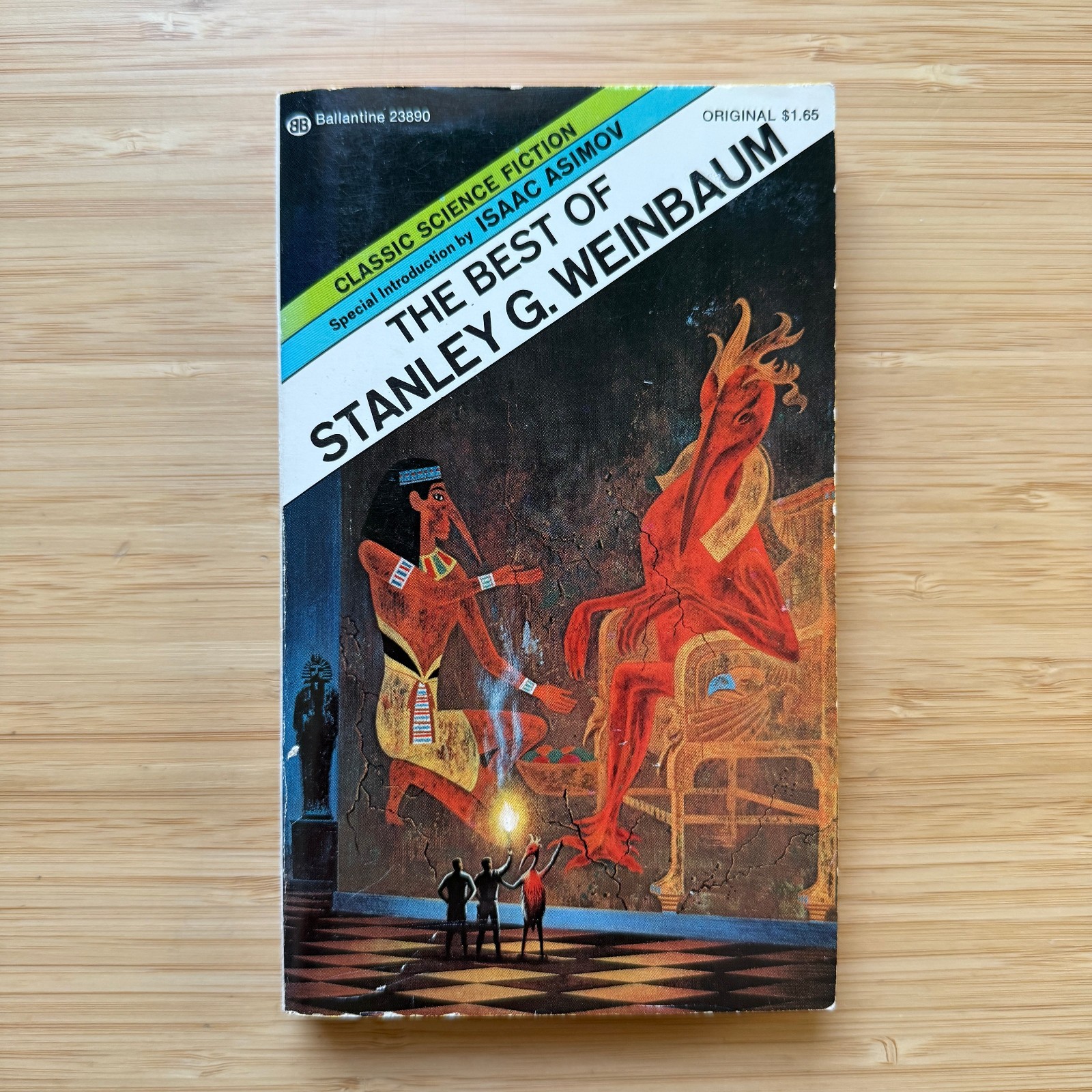 The Best of Stanley W. Weinbaum 1974 Ballantine 1st PB Printing Vintage SF