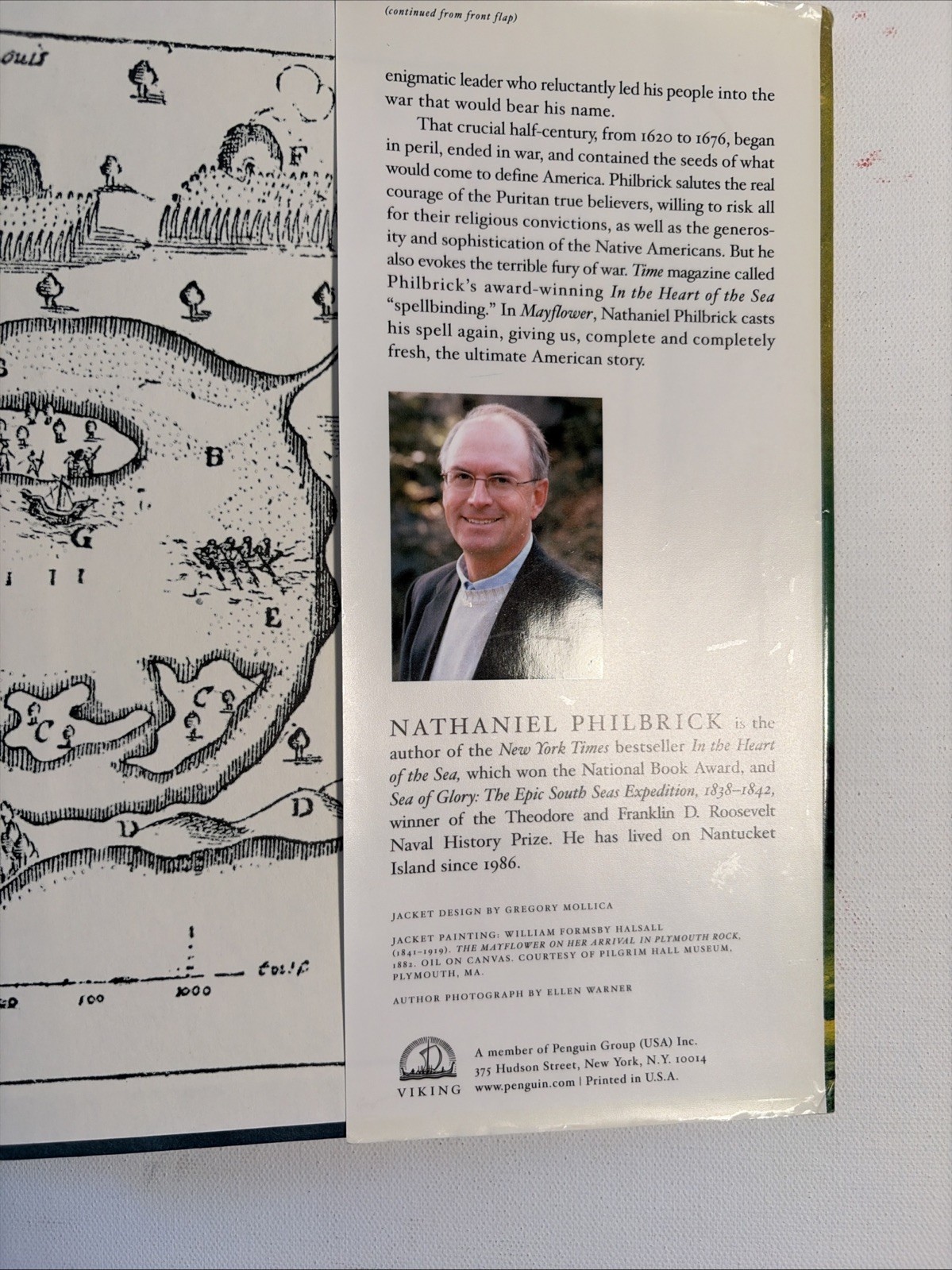 Mayflower Nathaniel Philbrick 1st Edition 1st Printing HC DJ Viking History