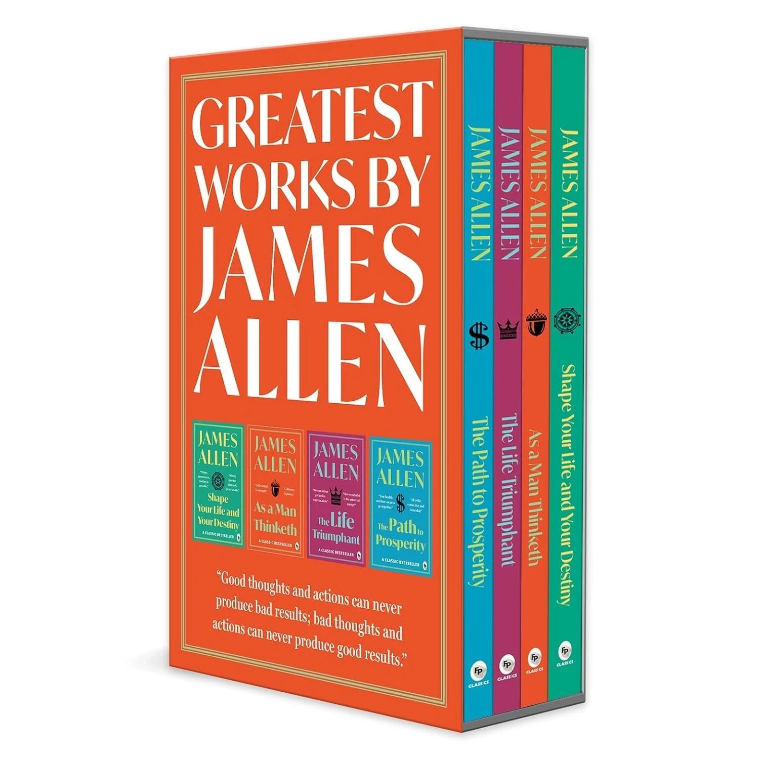 (Set of 4 Books) by James Allen Paperback Brand New Books Free Shipping US