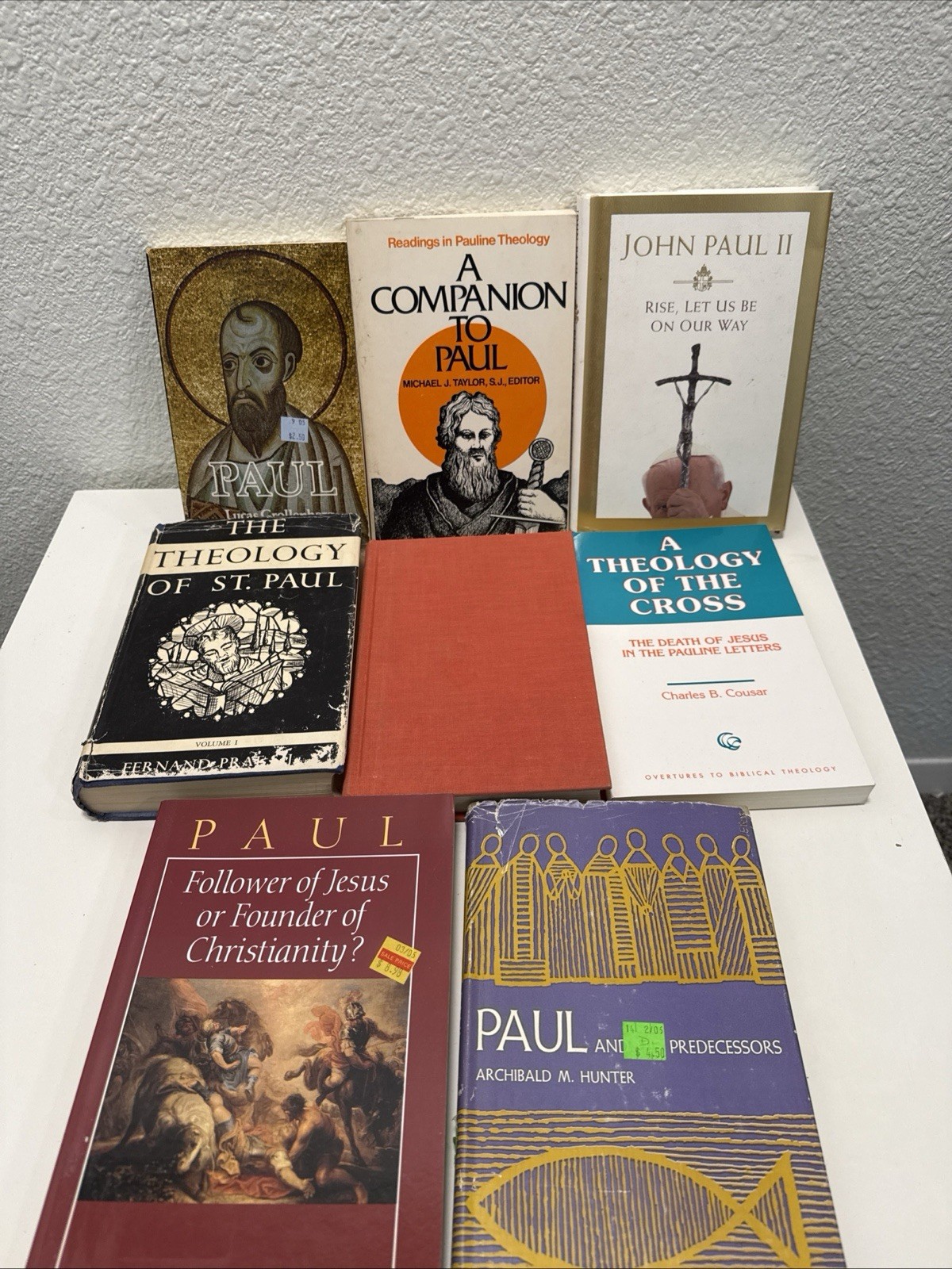 Pauline Theology Christian Book Lot St Paul Biblical Studies Catholic