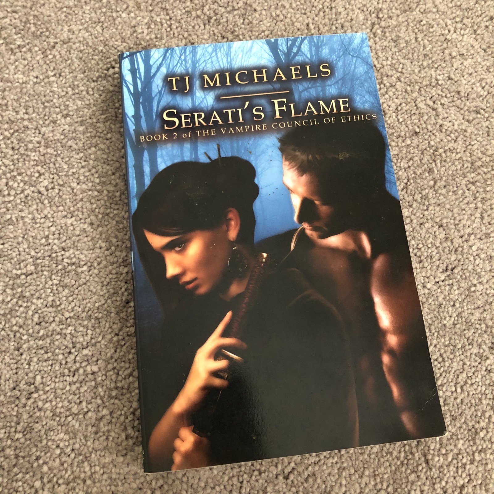 TJ Michaels Serati’s Flame Book 2 Vampire Council of Ethics Samhain Publishing