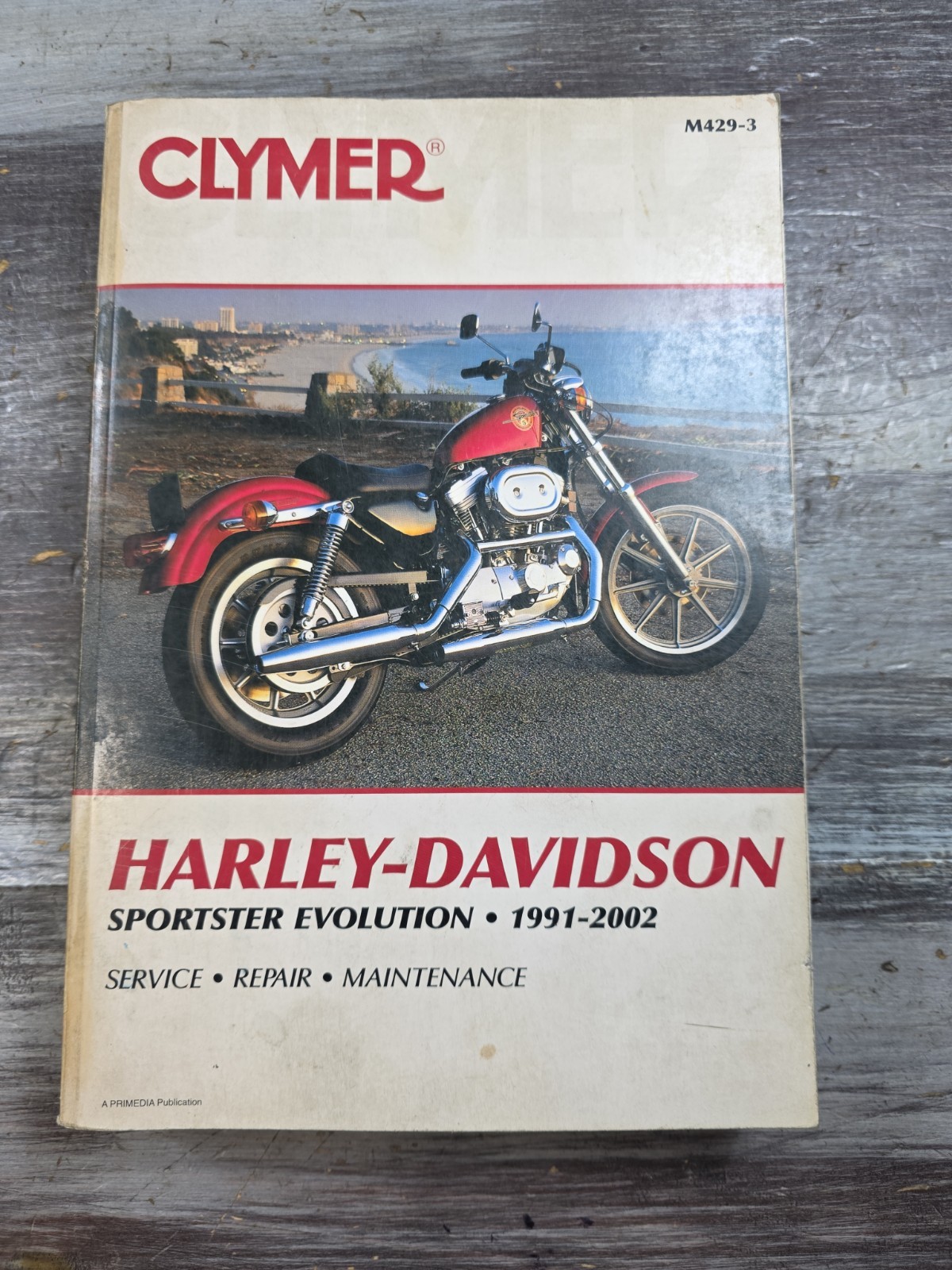 Clymer Service Repair Maintenance Manual M429-3 Harley Davidson Sportster Ev
