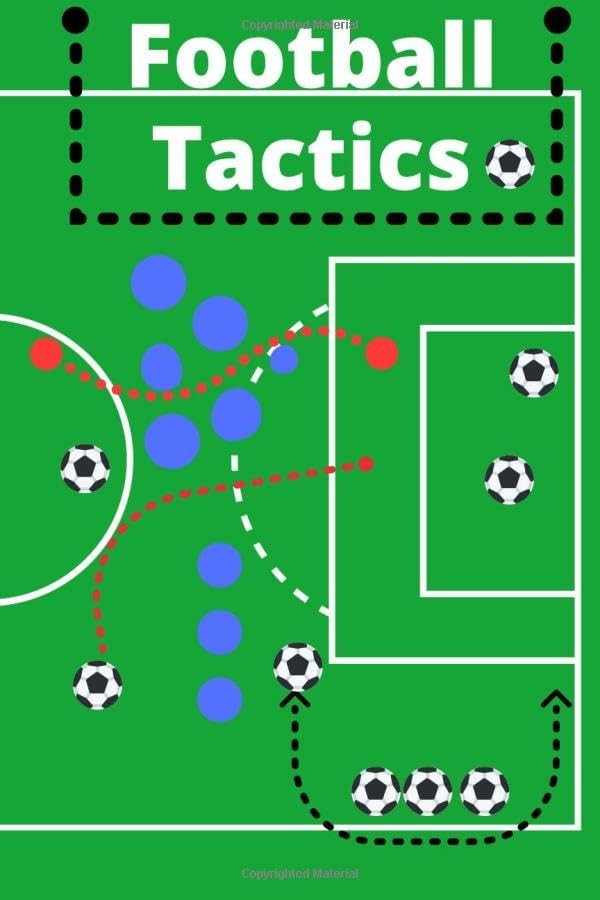 Football Tactics: Football Tactics 6x9inches Notebook. Ideal gif