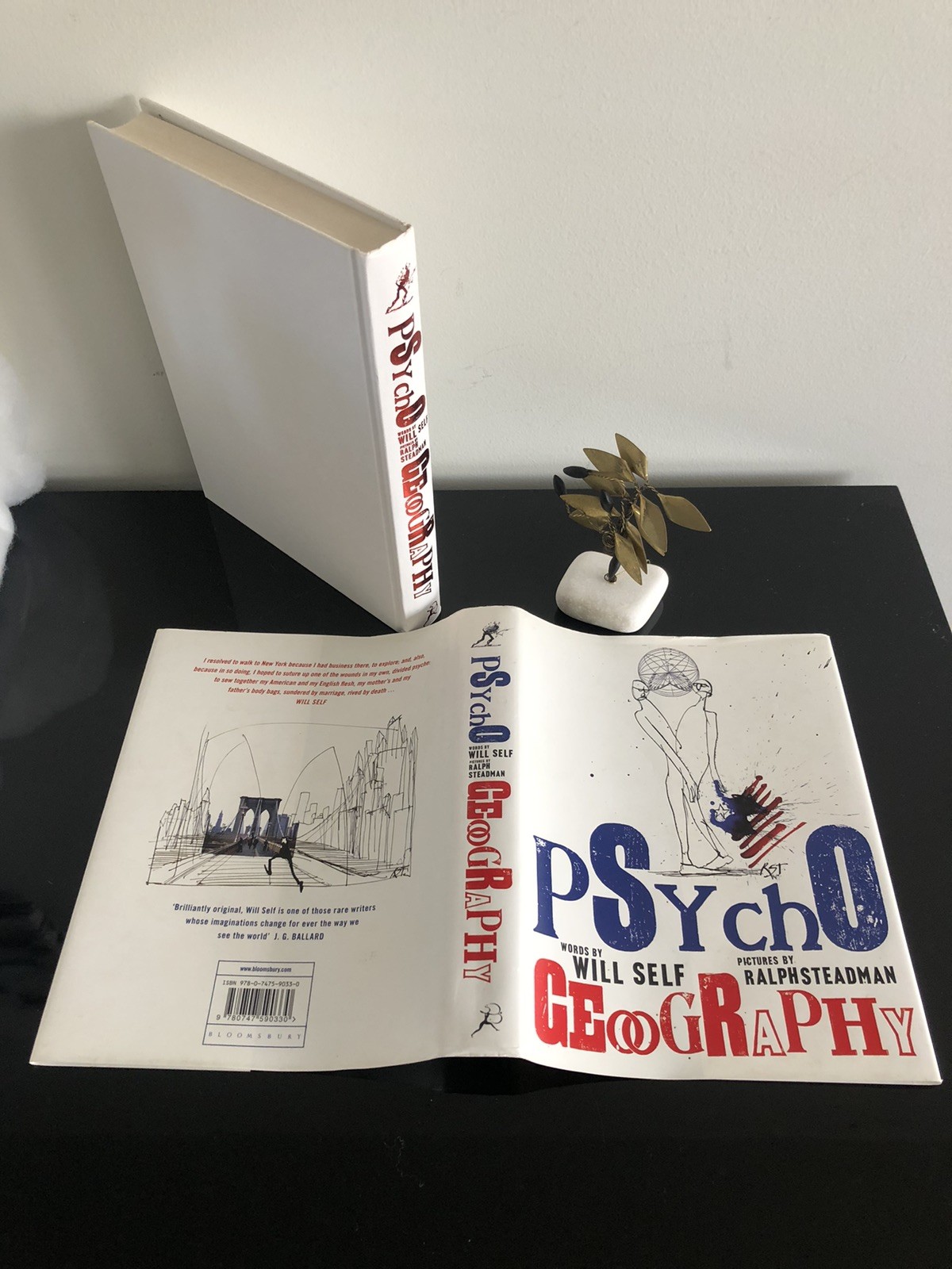 Will Self/Ralph Steadman Psycho Geography Bloomsbury 2007 First Ed/F.Print HC LN