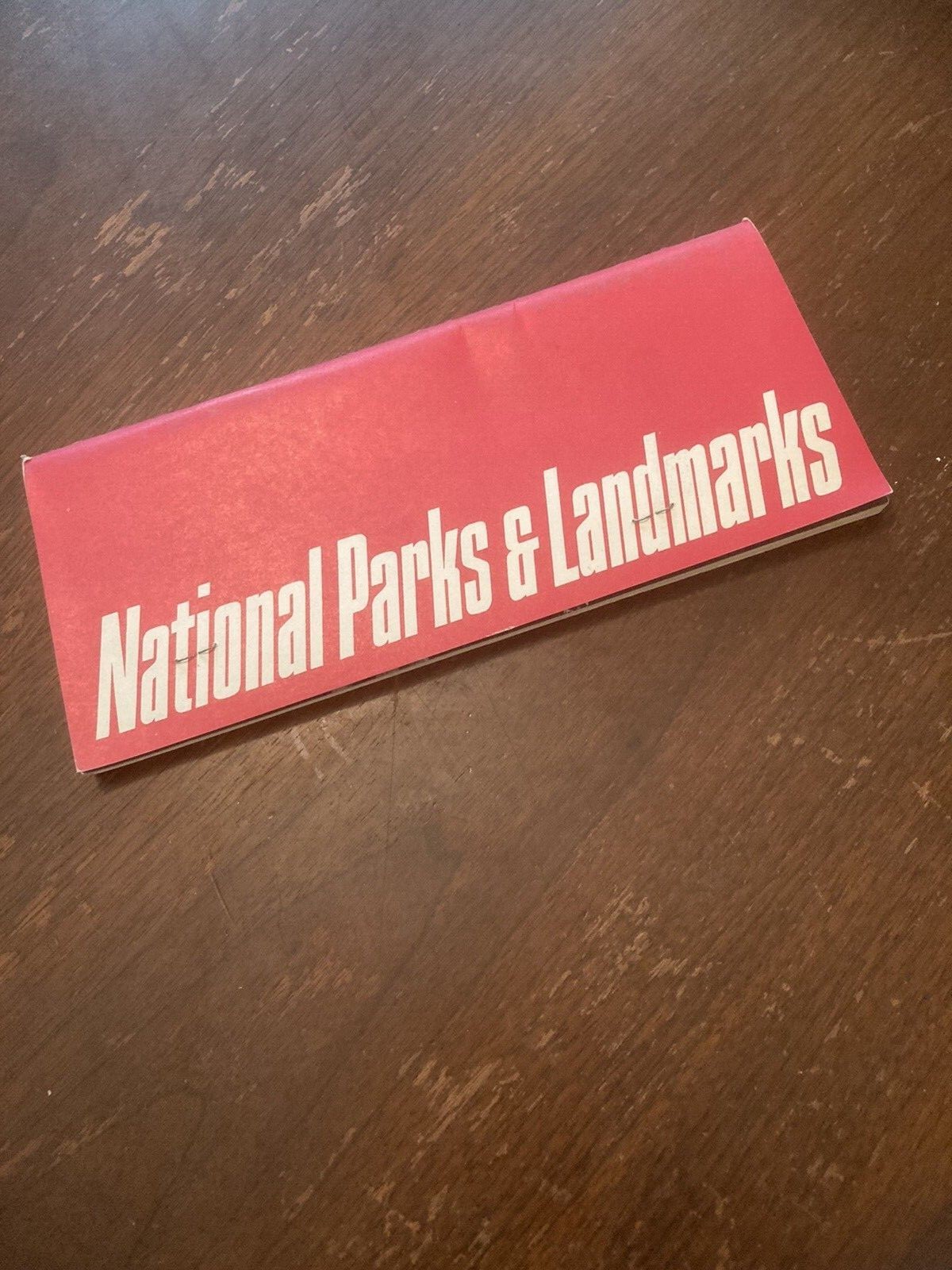 1966 NATIONAL PARKS & LANDMARKS BOOKET 46 PAGES