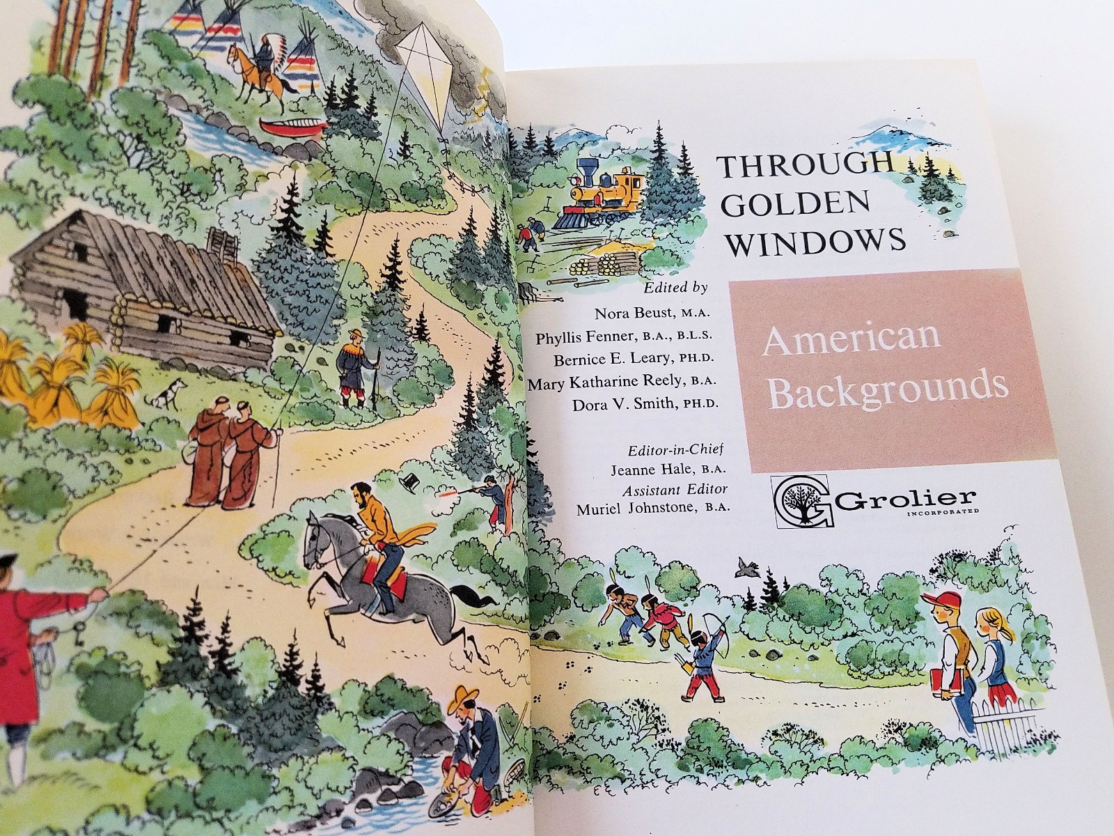 Through Golden Windows Children’s Story Books Complete Set 10 ©1958 1st Edition