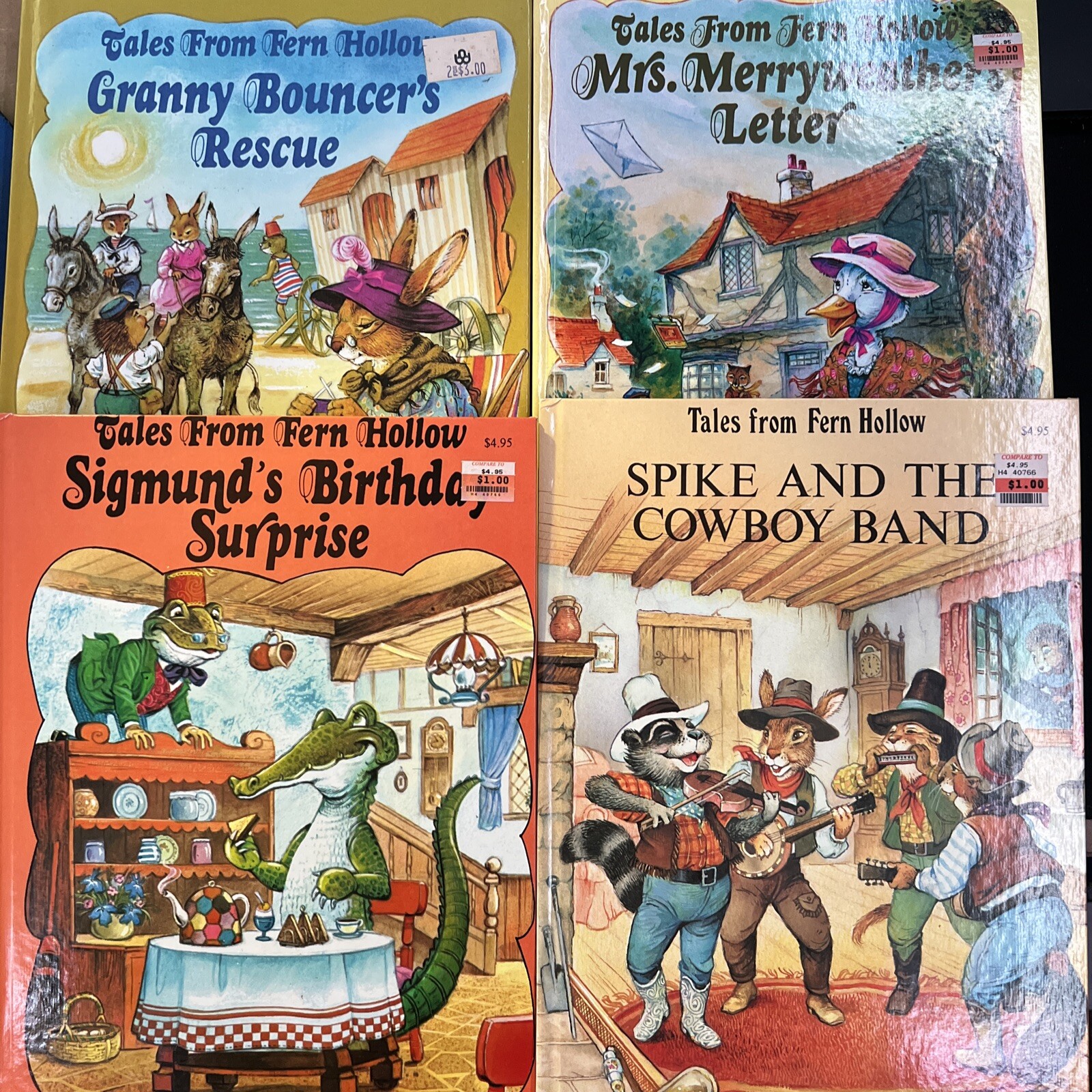 4 JOHN PATIENCE Books. See Description Tales from the Hollow C5