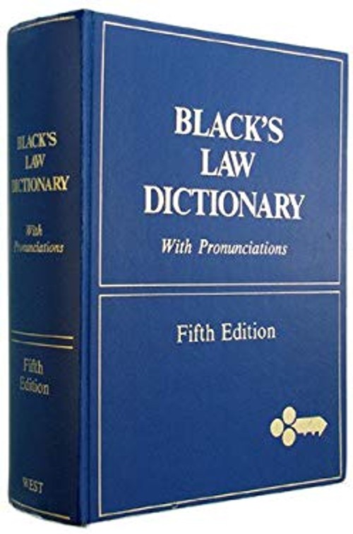Black’s Law Dictionary Hardcover Henry C. Black