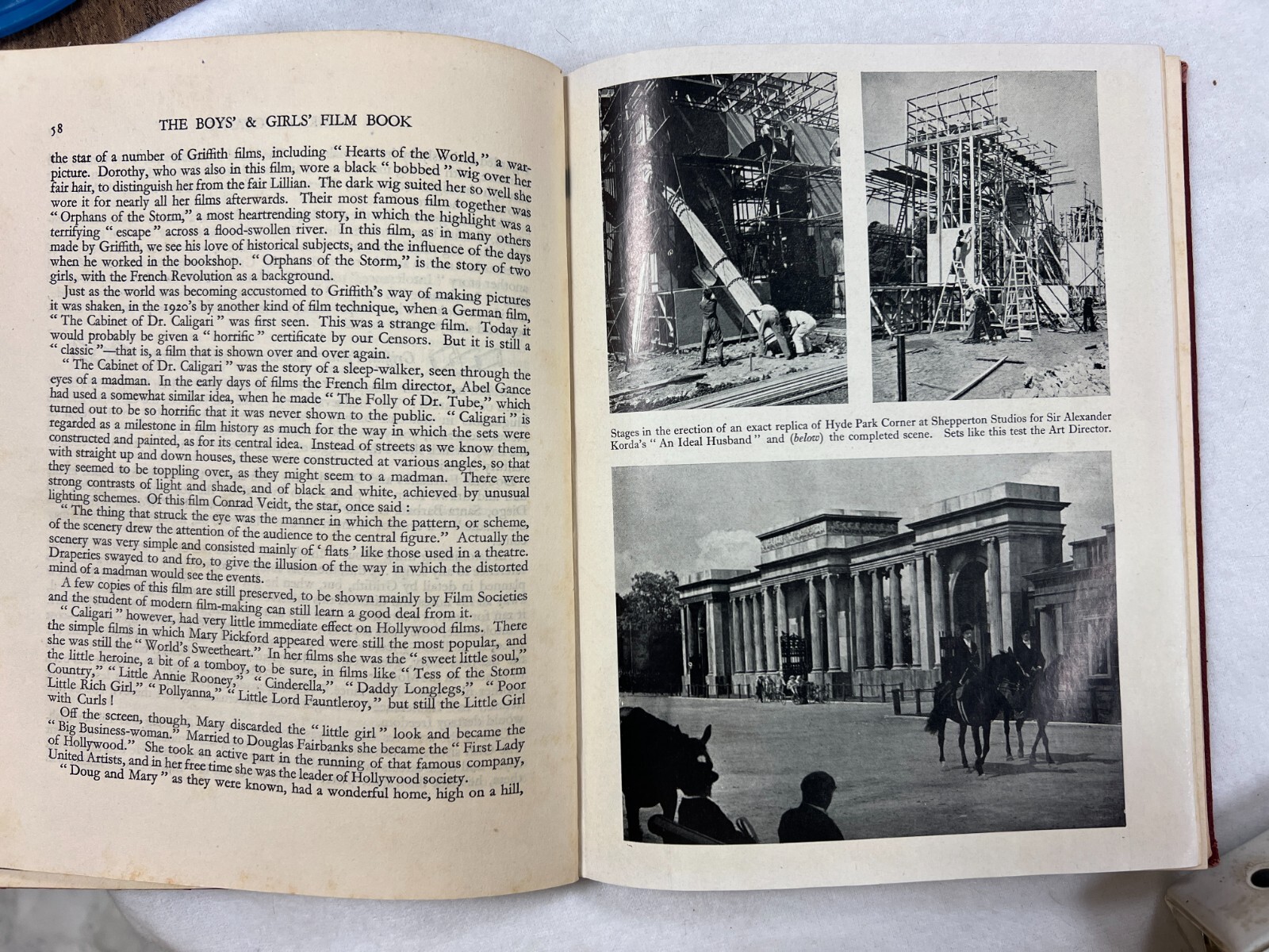 The Boys and Girls Film book by Mary field and Maud M. Miller dated 1948