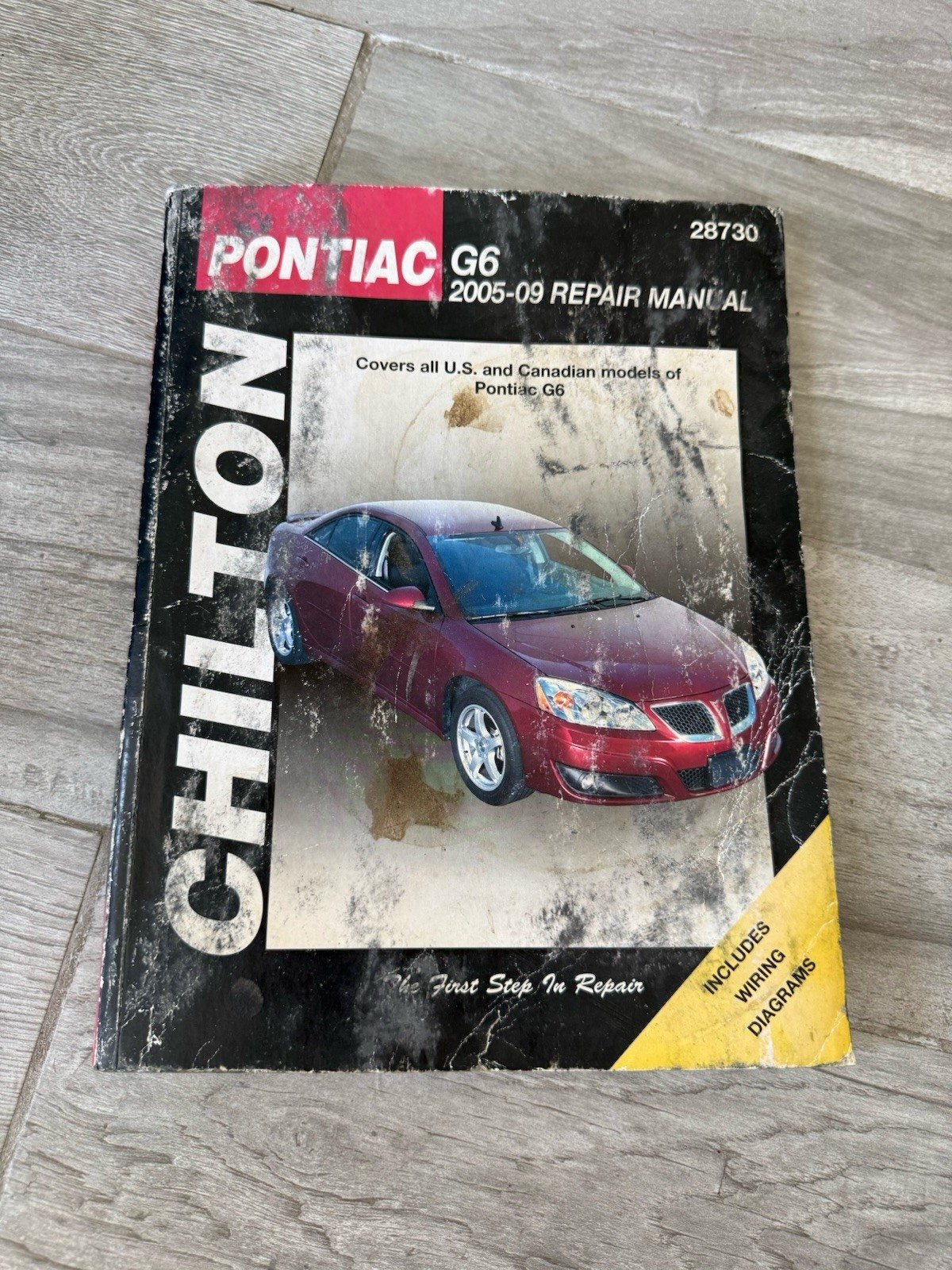 ⚙️ Chilton Pontiac G6 2005 To 2009 Repair Manual 28730 US And Candian Models