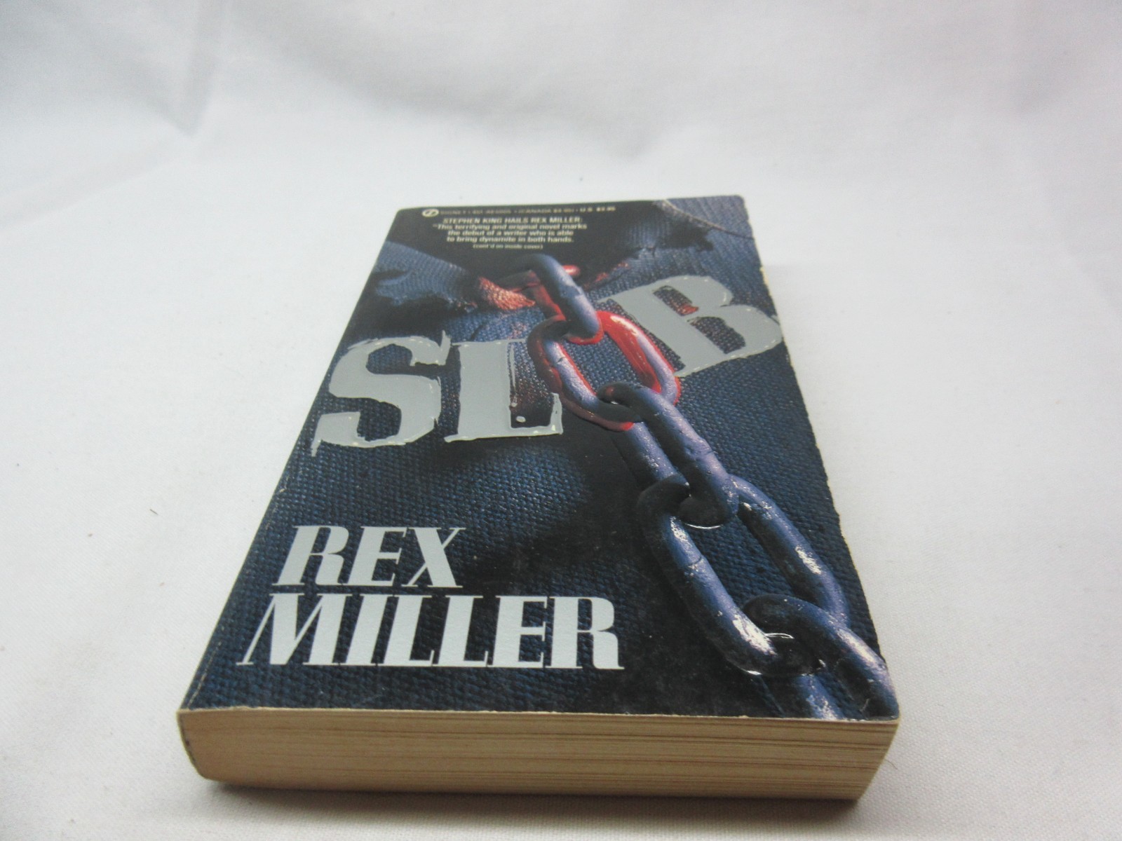 The Slob Rex Miller 1987 Signet Books Paperback Horror Buy It Now BIN OOP (A)