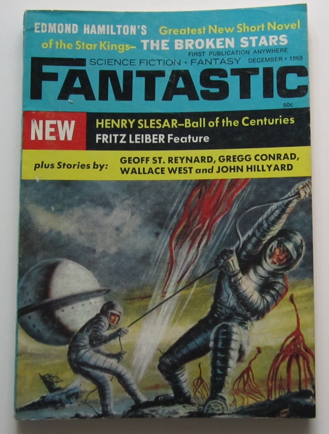 FANTASTIC December 1968 Star Kings The Broken Stars by Edmund Hamilton