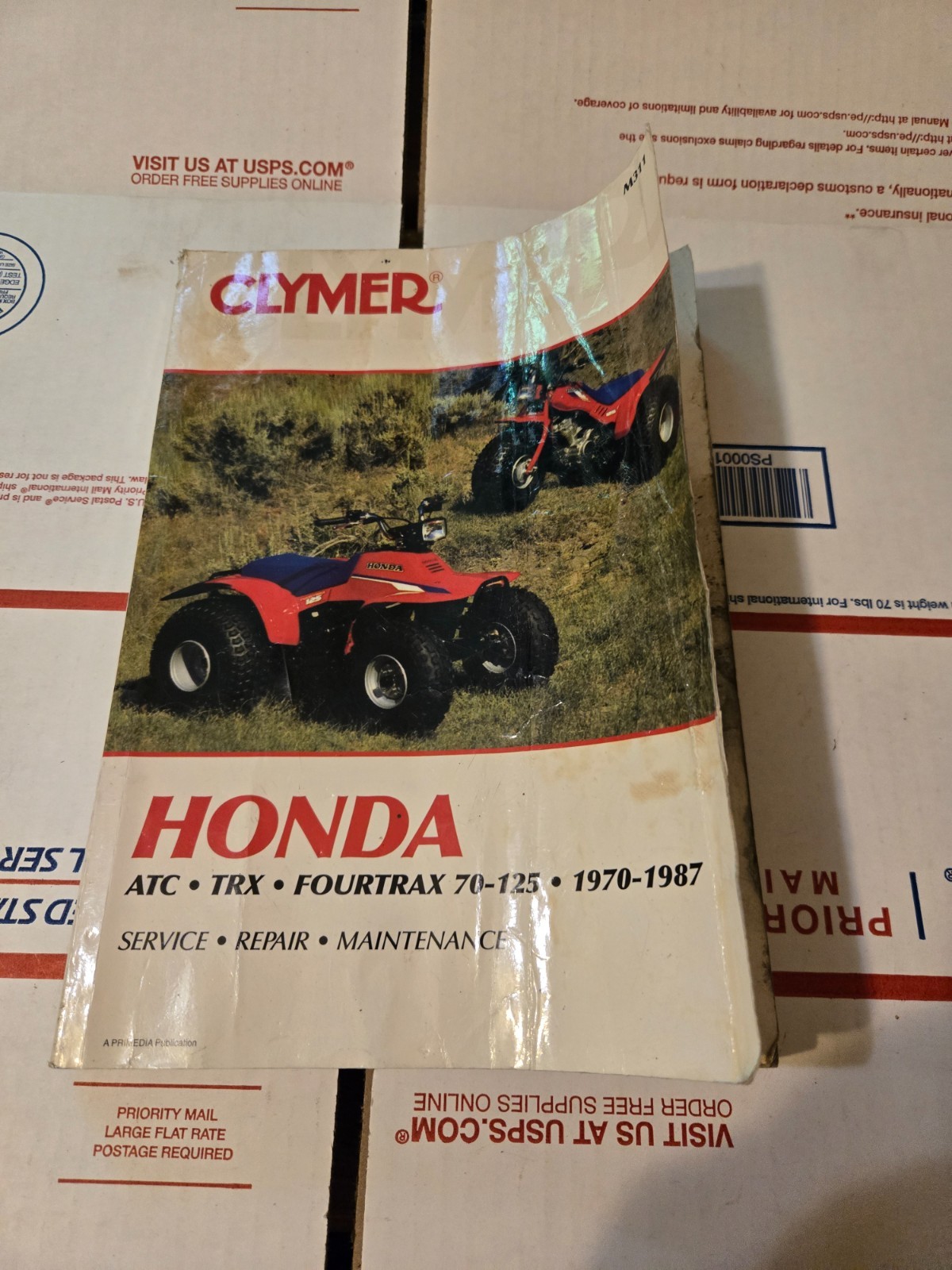 Clymer ATC TRX Fourtrax 70 – 125 1970 – 1987 Repair Manual