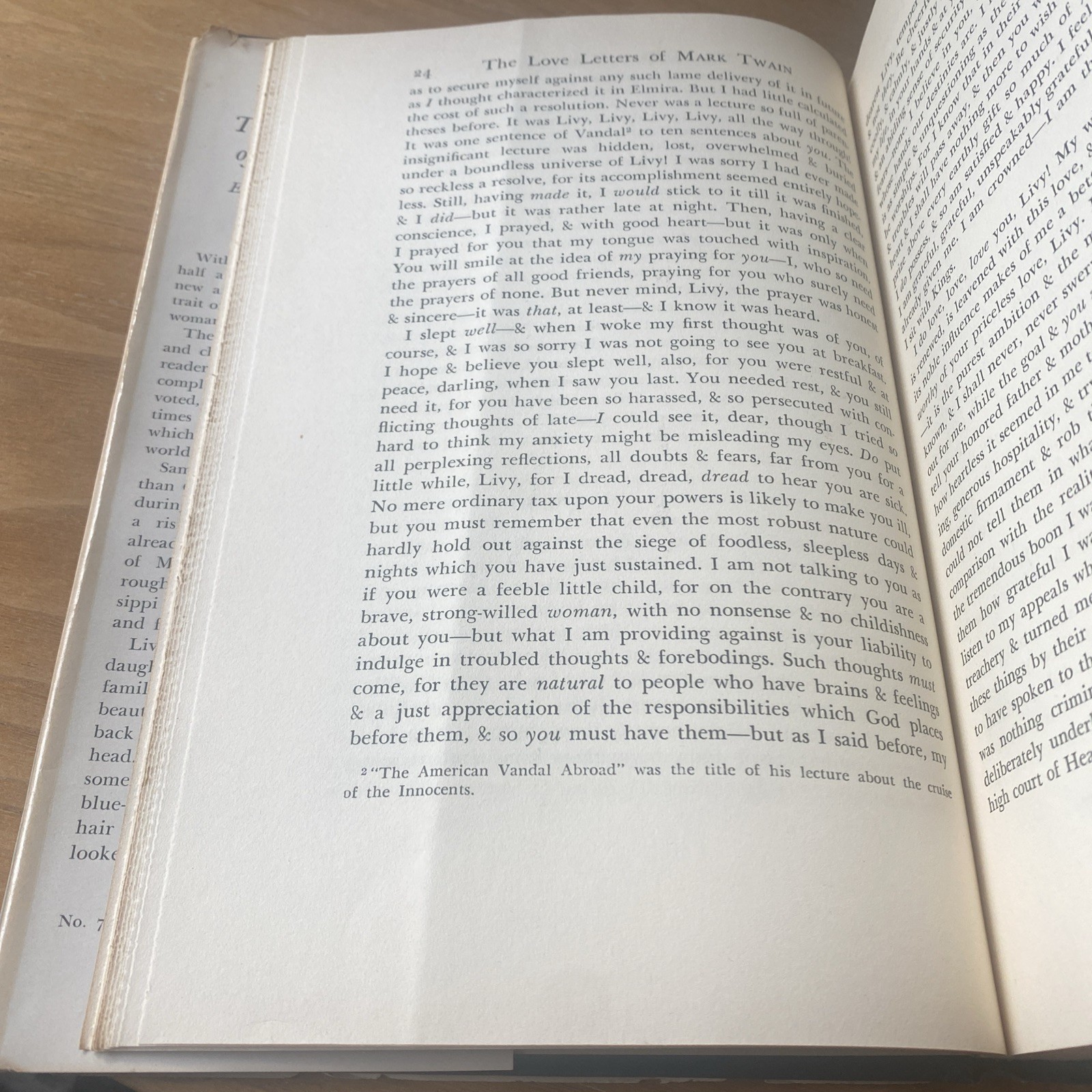 Love Letters of Mark Twain Hardcover w/ DJ, Edited by Dixon Wecter, First Ed