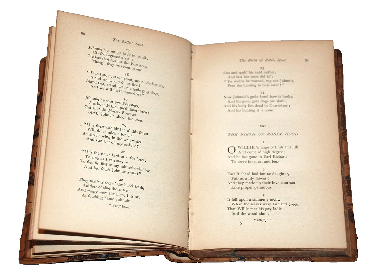 The BALLAD A Selection of The Choicest British Ballads William Allingham 1865