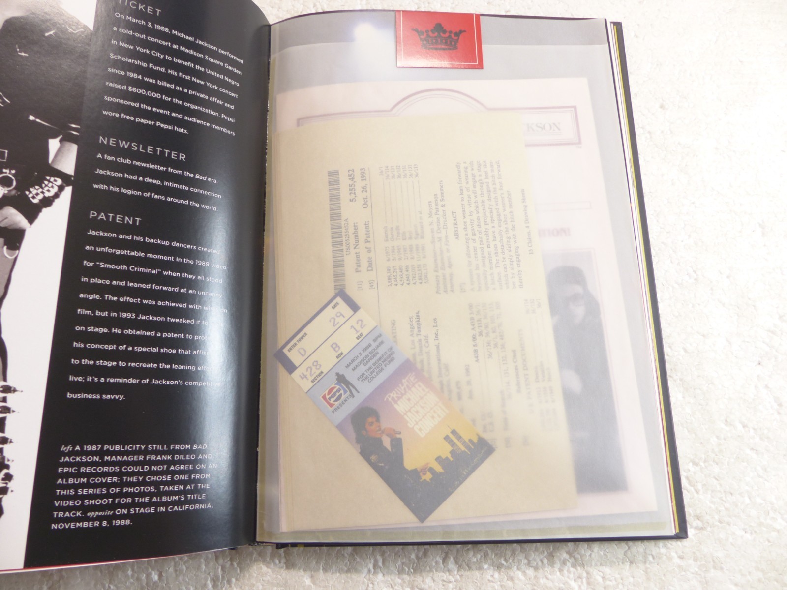 Michael Jackson Treasures: Celebrating the King of Pop Memorabilia & Photo Book