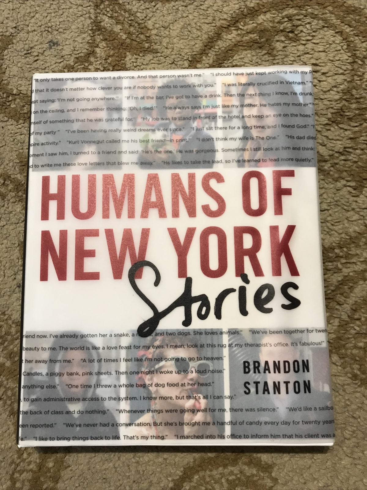 Humans of New York: Stories by Brandon Stanton (2015, Hardcover)
