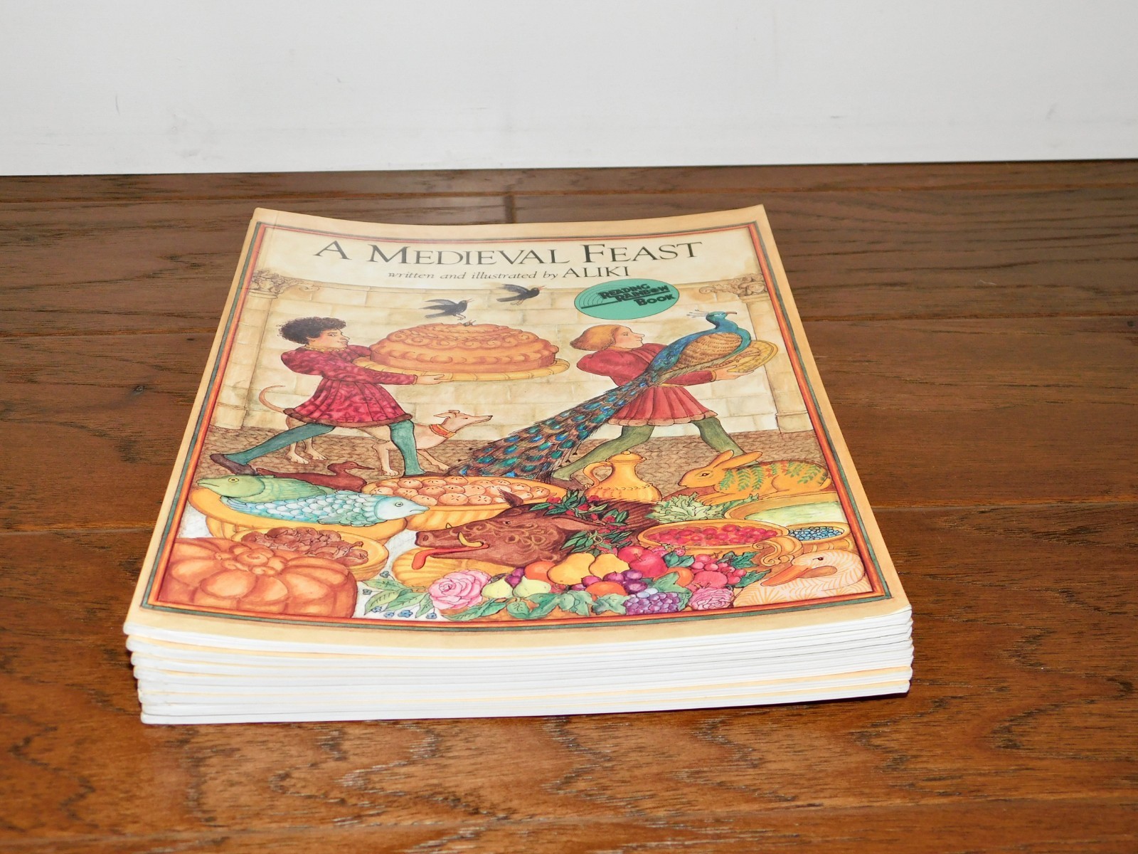 LOT 8 A Medieval Feast Aliki Reading Rainbow Children Book Age 4-8 Homeschool