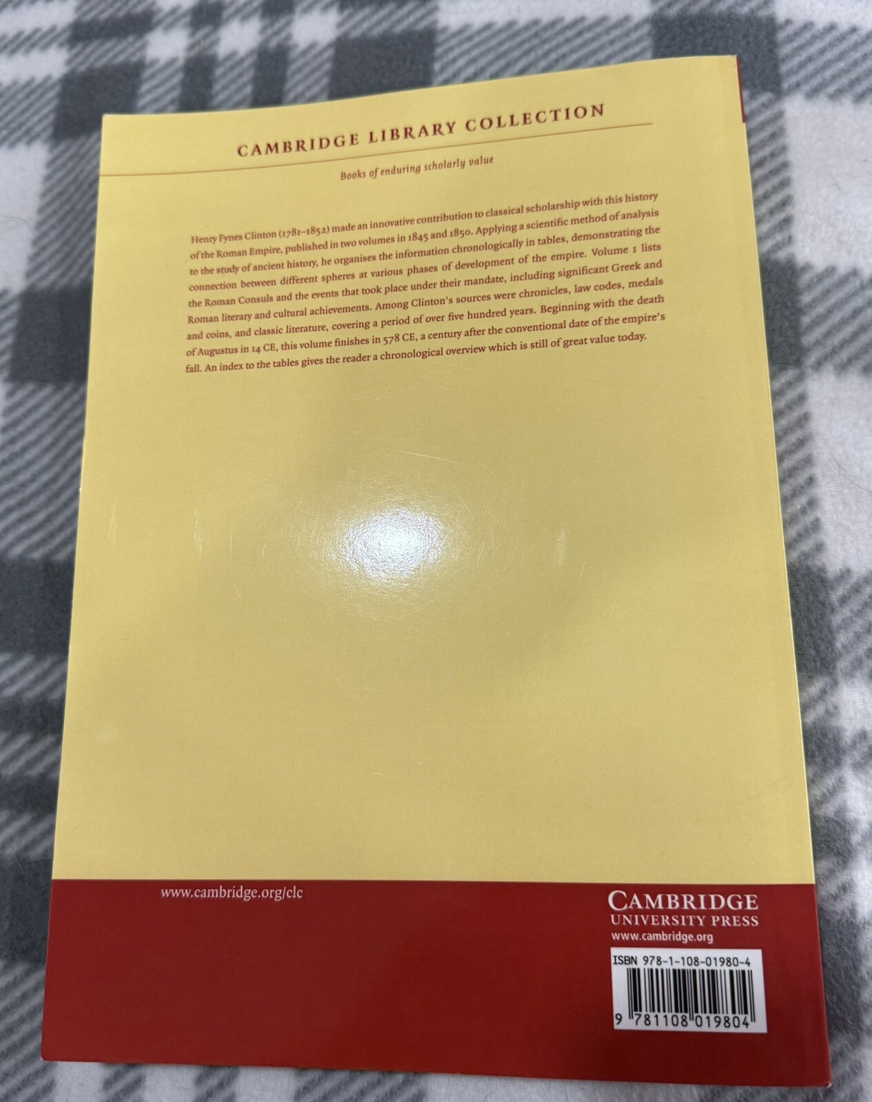 Fasti Romani Henry Fynes Clinton Volume 1-Part 2 Tables