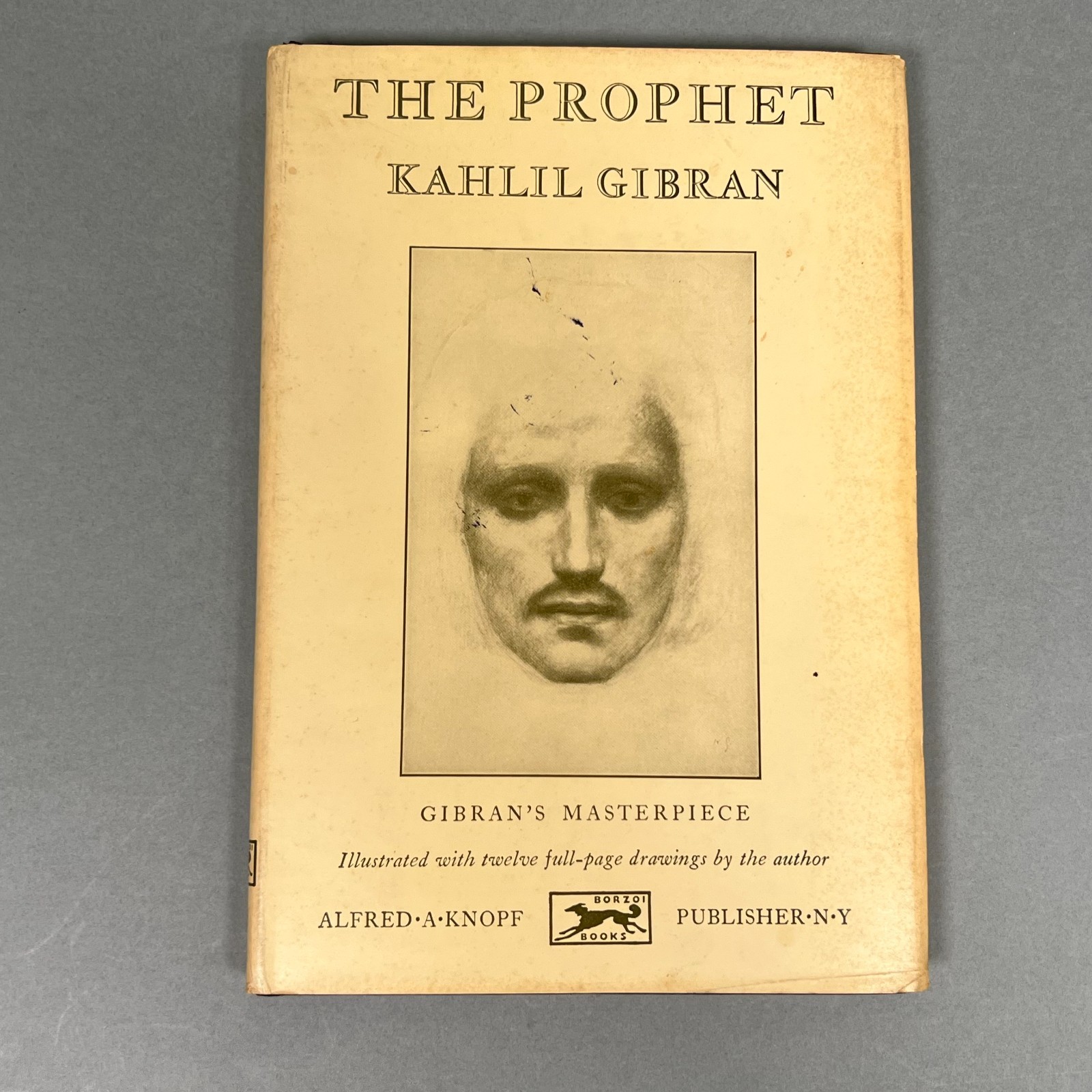 NICE 1965 Ed. The Prophet by Kahlil Gibran – HC Alfred A. Knopf – Vintage Book